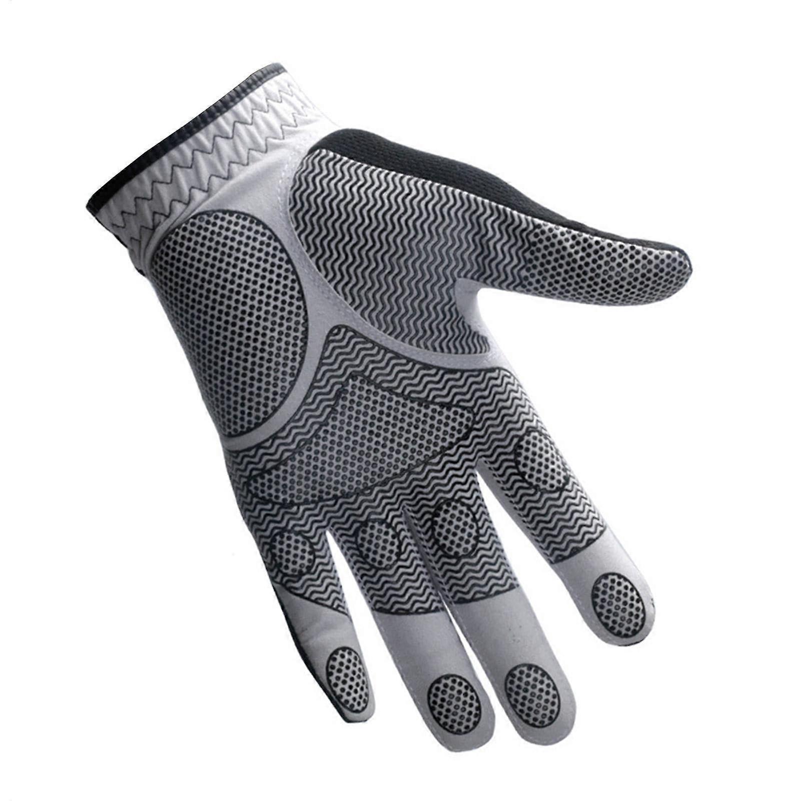 Golf Gloves for Men Left Hand, Soft Breathable Material, Perfect Golf Accessory for Enthusiasts, Size 23