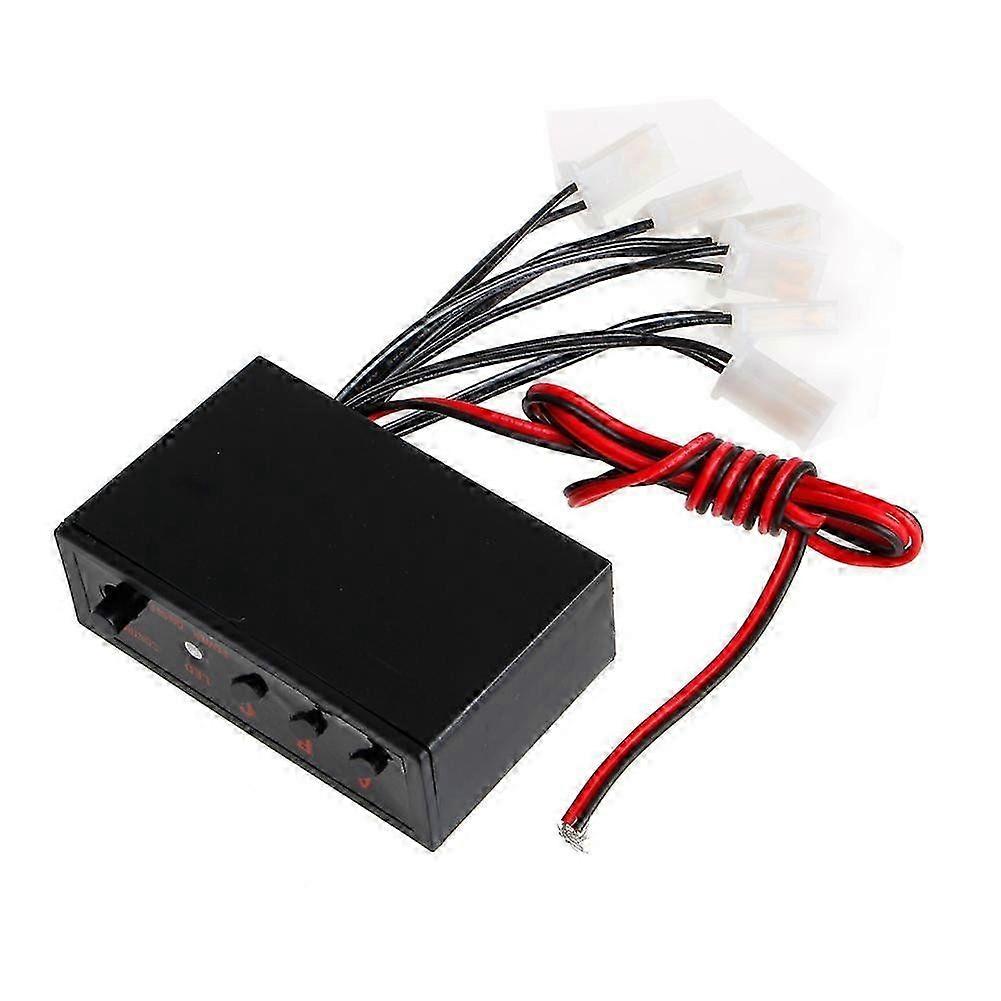 12V 6-Mode LED Strobe Controller Box Emergency Flasher for Car Motorcycle