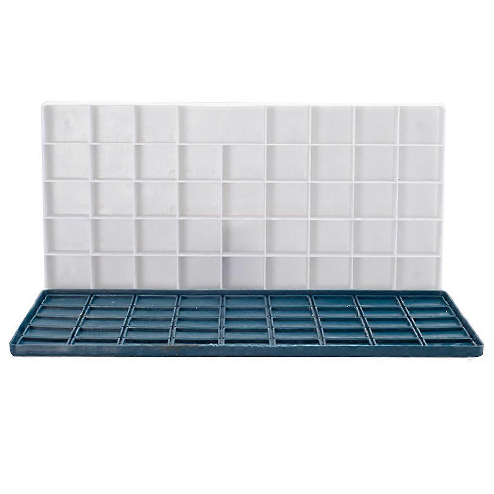 Professional Watercolor Paint Travel Set Moisture Retention Sealing Prevent Paint Mixing Multi Color 34x16x3cm 1Set