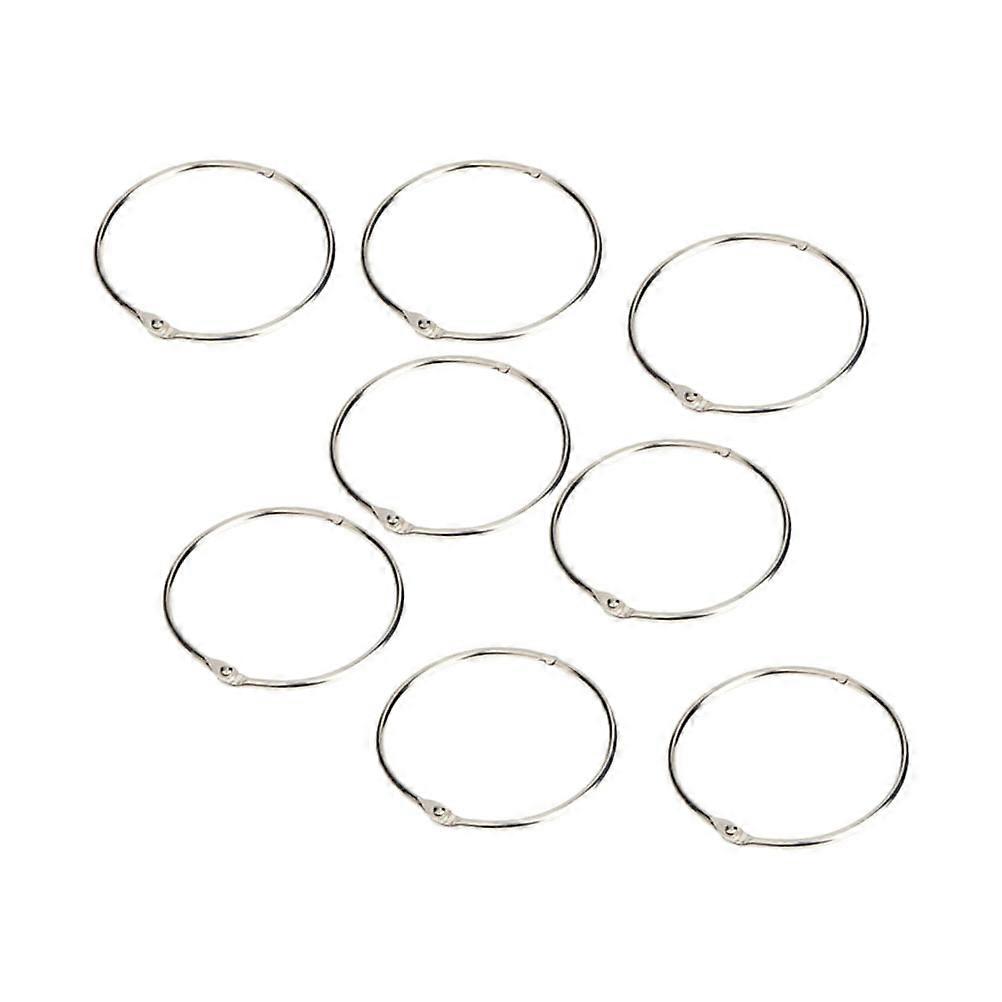 Kontorbokringer Løsbladpermringer Metallfester for mapper 50Pack