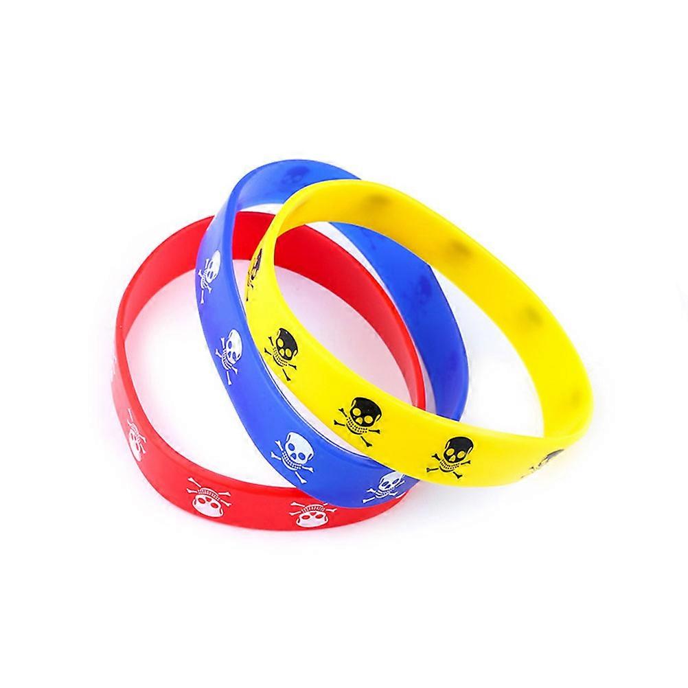 Elastic Wristband Assorted Color Durable For Exercise 30Pack