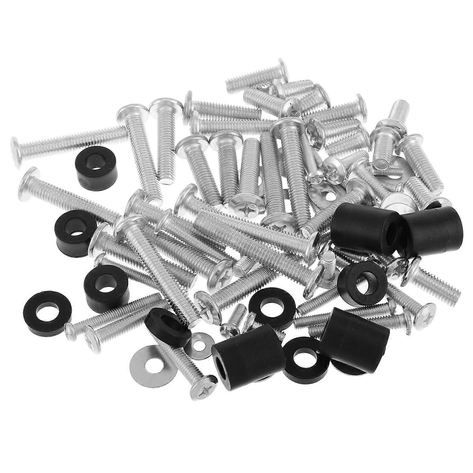 88 Piece TV Mount Hardware Kit with Wall Screws for Quick Installation – Complete Screw Set for Home Entertainment Setup, Compact & Tidy Design