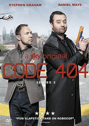 Code 404 Series 2 DVD (2021) Stephen Graham cert 15 NEW - Region 2