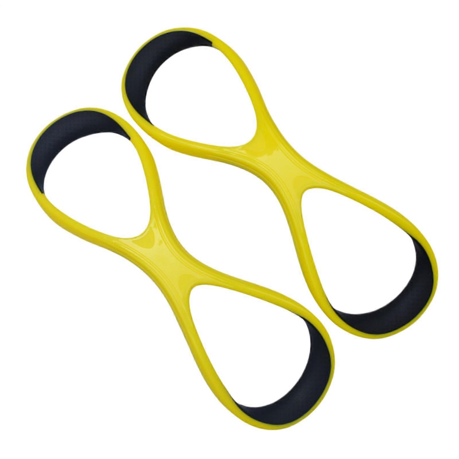 Swim Fins for Adults, High Elbow Correction Tool, Elbow Support, Wrist Alignment, 29 x 11 x 0.47 cm, Yellow