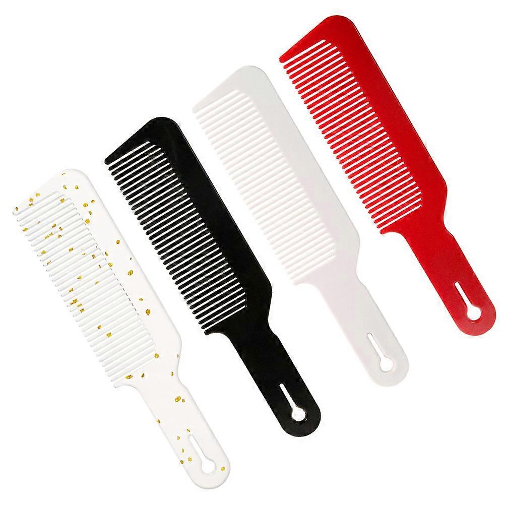 4pcs Durable Protective Hair Combs for Styling, Beard Grooming, and Salon Use – Comfortable Design for Men and Women