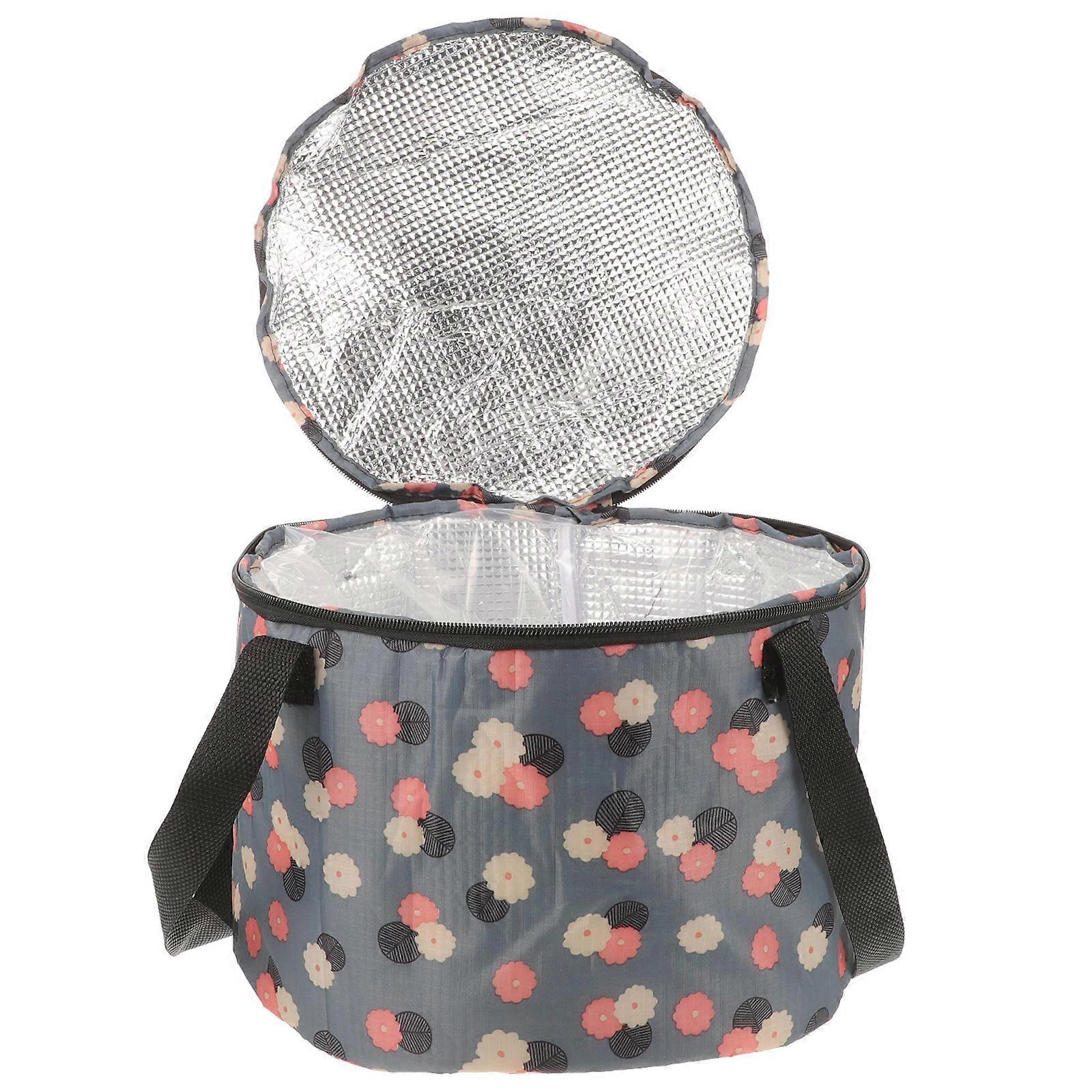 Foot Soaking Bucket Collapsible Wash Basin Bag Tub Portable Home Use 38.00X30.00X30.00CM Multi 1Pcs