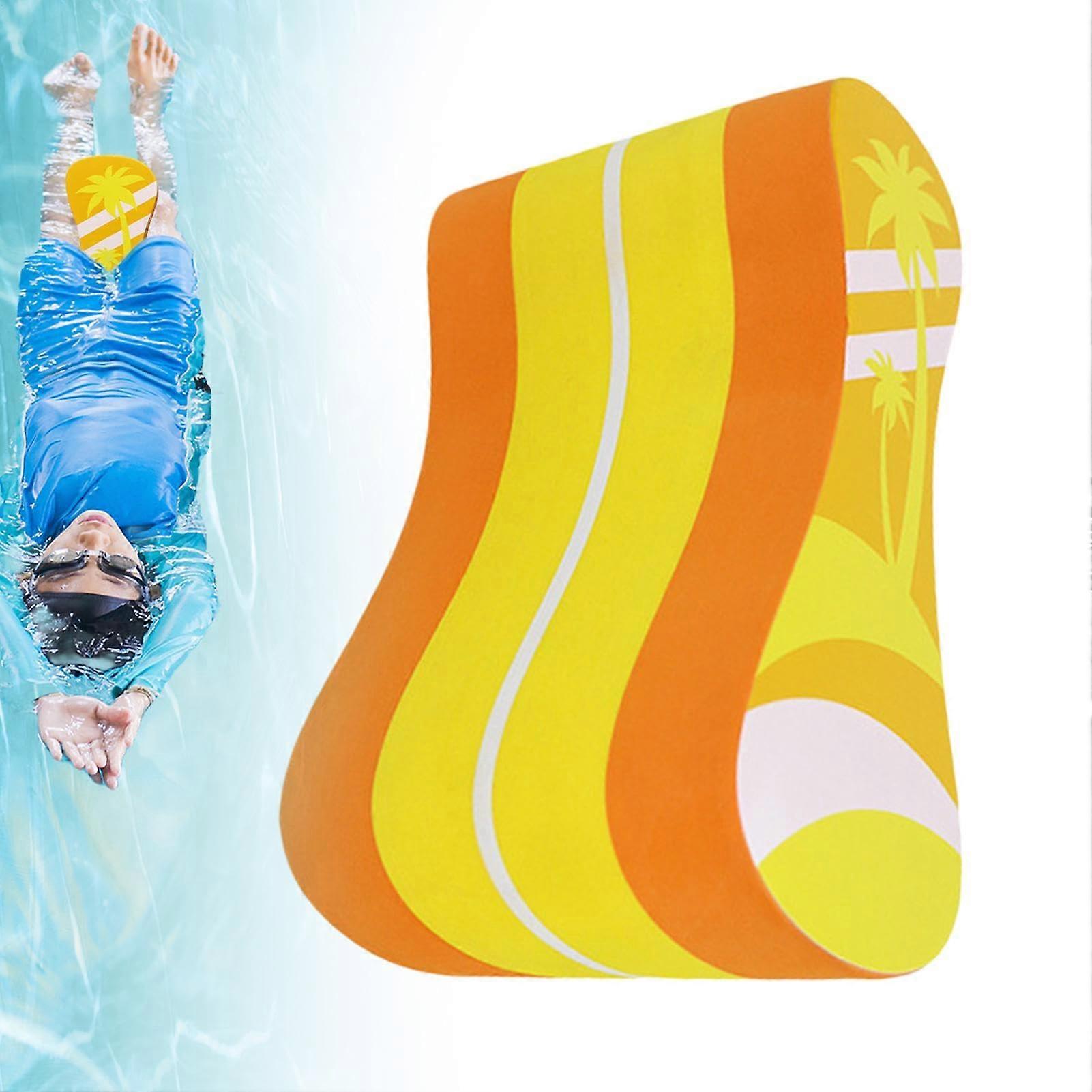 Swimming Training Buoy, EVA Material Float for Improved Performance, Pull Aid for Pool, Yellow T Shape Design