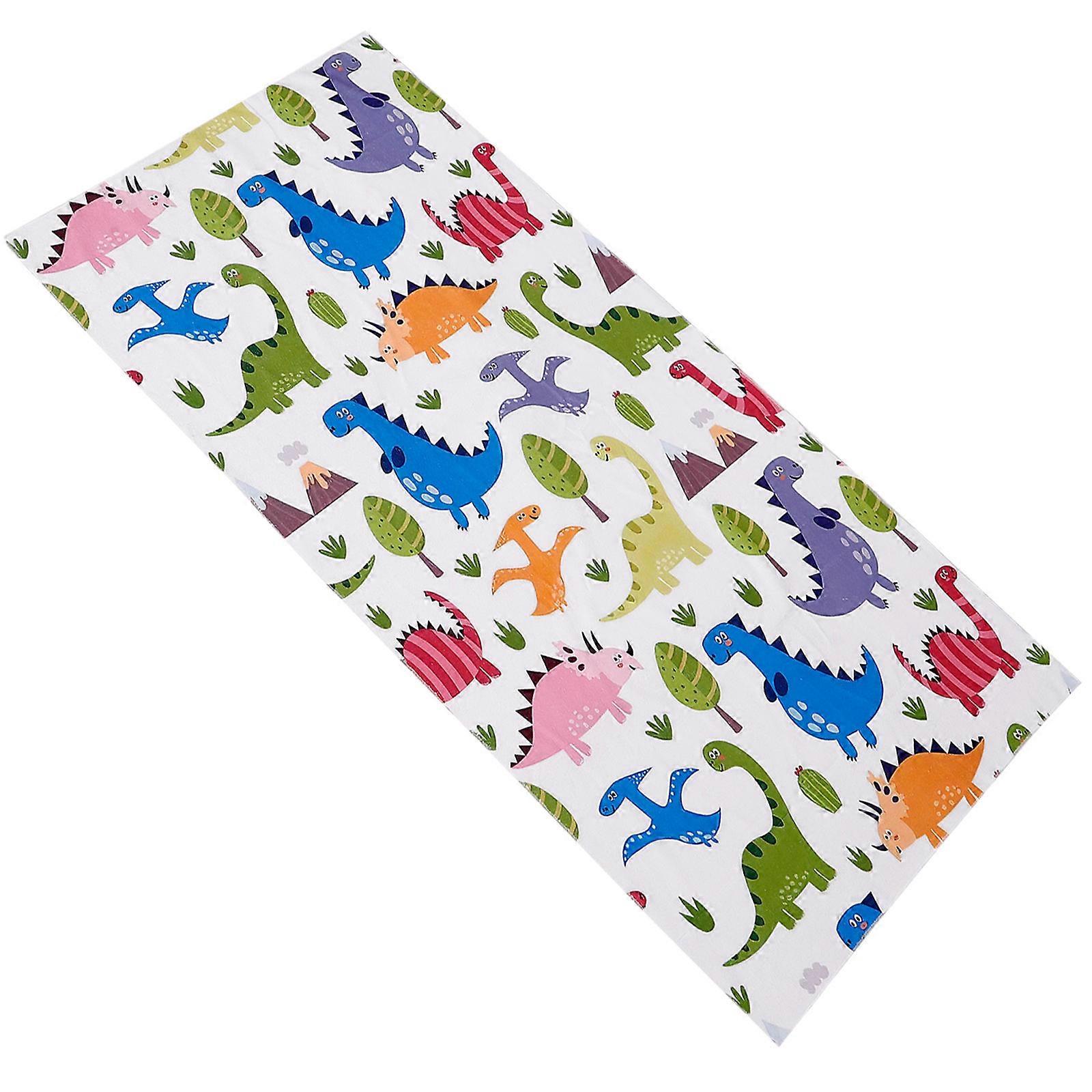 Cartoon Dinosaur Towels For Travel And Camping 150.00X70.00X0.50cm 1Pack