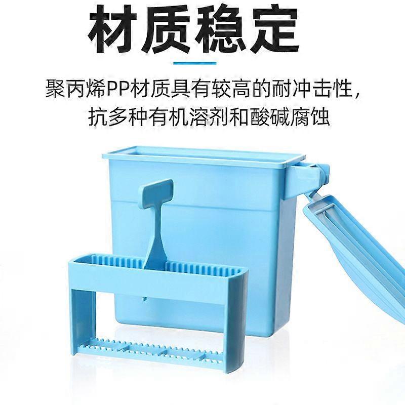 1 Set Dyeing Jar And Rack Set: Microscope Slides Holder Lab Equipment For Sample Preparation - High Capacity And Precision For Research