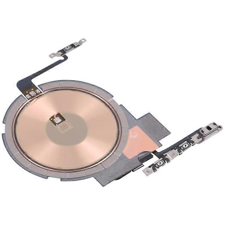 For iPhone 13 Pro Max 6.7 inch Replacement Wireless Charging Power On Off and Volume Buttons Flex Ca