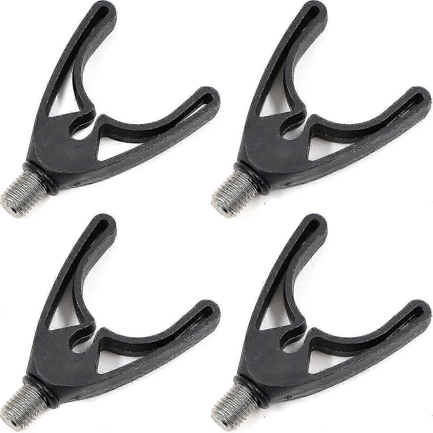 Adjustable Fishing Rod Holder with U-shaped Head and M3/8 Thread, Compatible with All Rod Holds