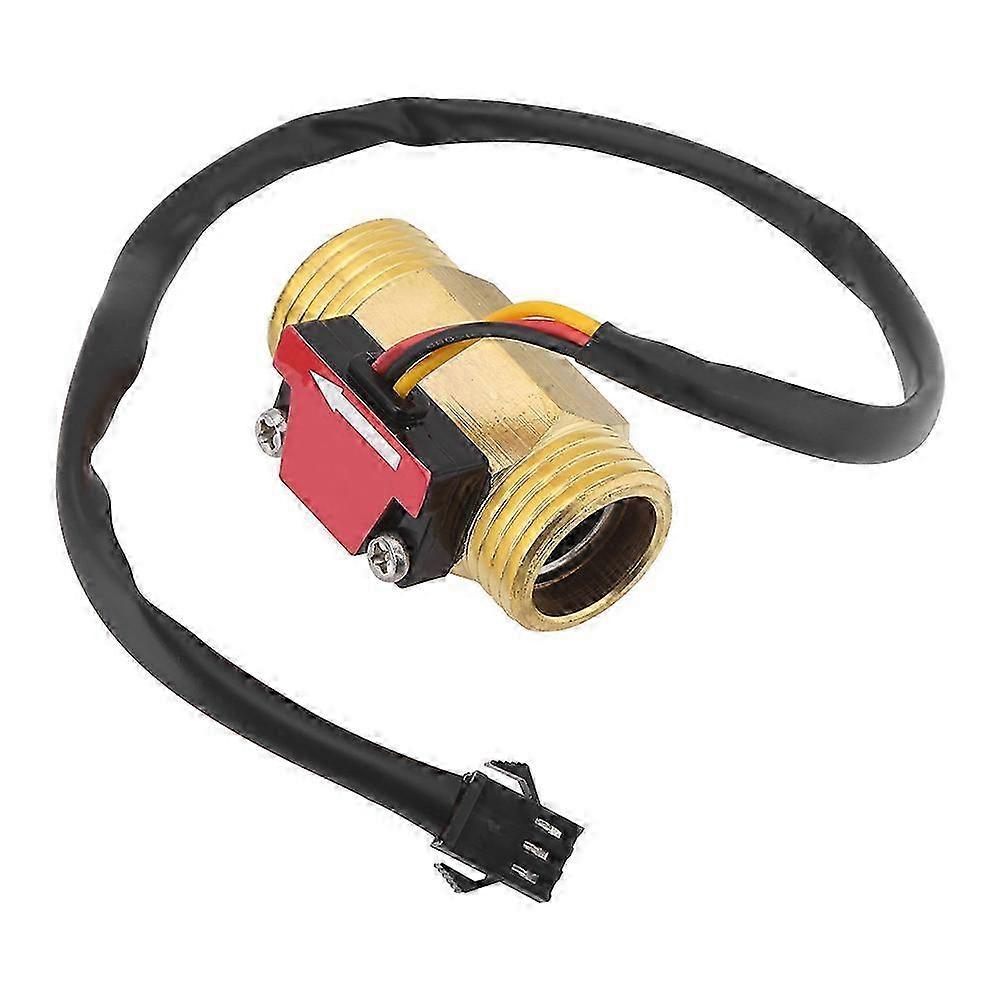 1pc Magnetic Durable Water Flow Sensor Switch G1/2 Thread 1-25L/min
