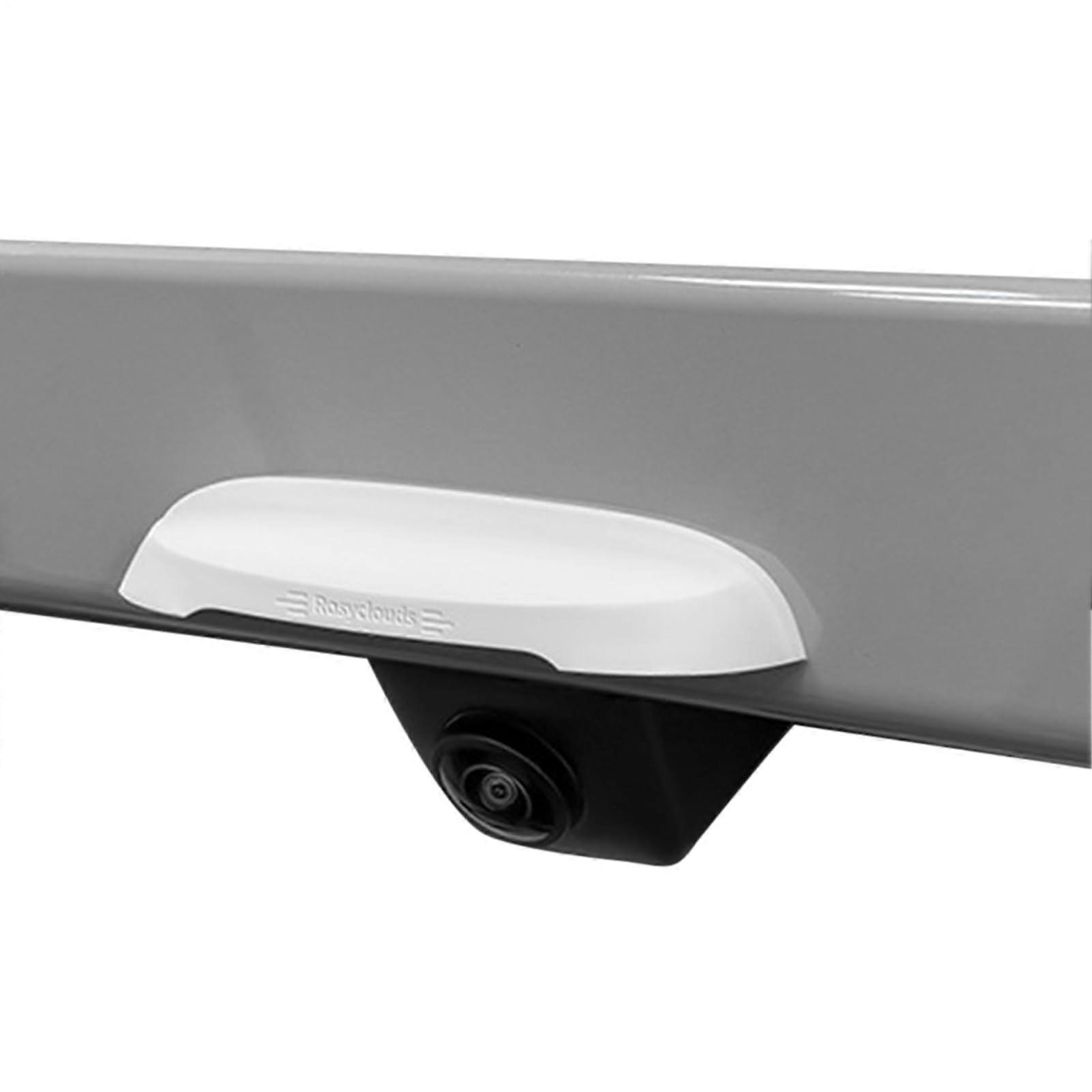 Car camera rain cover – Rearview camera rain shield – Easy installation for daily driving and highway use in rainy conditions.