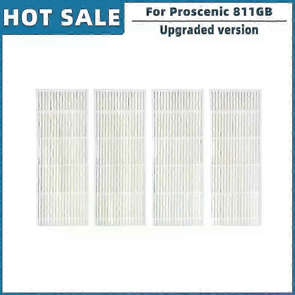 Compatible for Proscenic 811GB 911SE, Symbo xBot 5 PRO, Lauben Robot Vacuum 26BB Pet Replacement Parts Main Side Brush Filter Mop