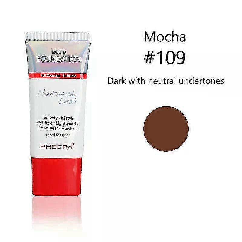 2025 Mineral Touch Liquid Foundation Matte Oil Control Full Coverage 24H Long Lasting Foundation TSLM1