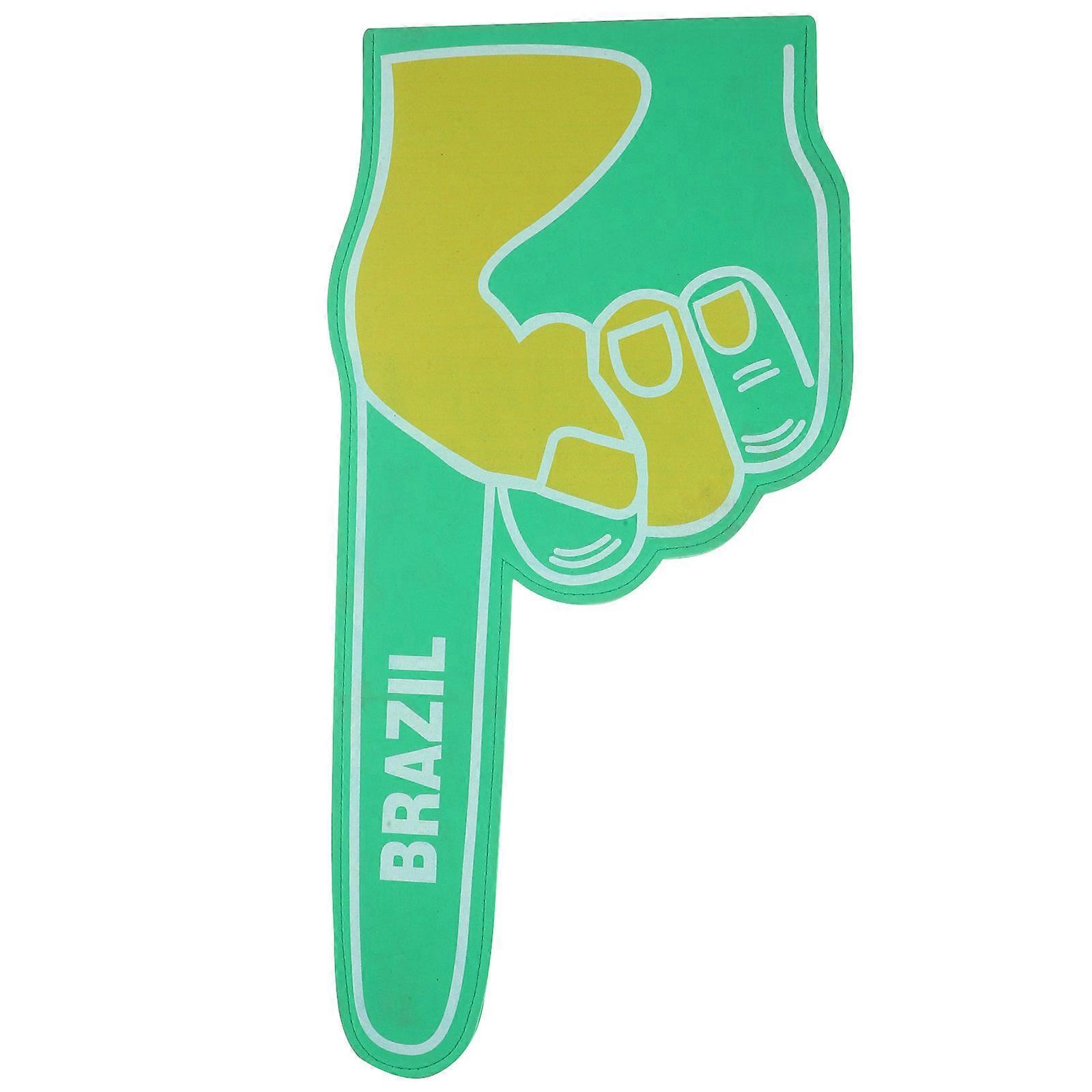 Cheerful Hands Lovely Football Finger Portable EVA Foam Finger Sports-themed Team Spirit Display Football Games 1 Pair