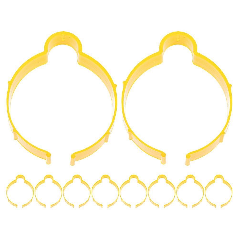 Vinyl Fixing Tool Rolls Tools For DIY Projects And Professional Finish 10Pcs Plastic Clip Shape