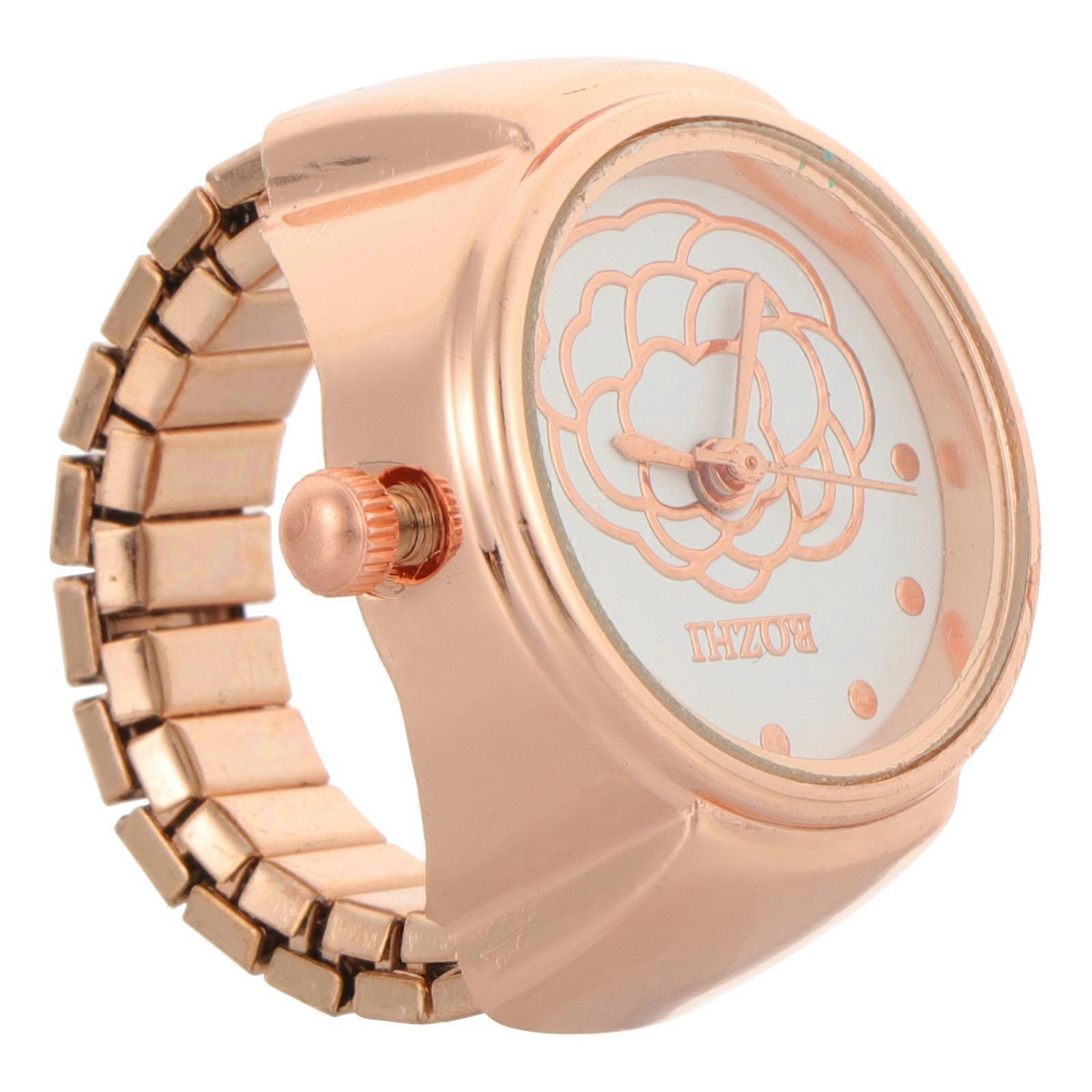 Movement Ring Watch Men Women Simple Fashion Style Time Telling Christmas present 1Pcs