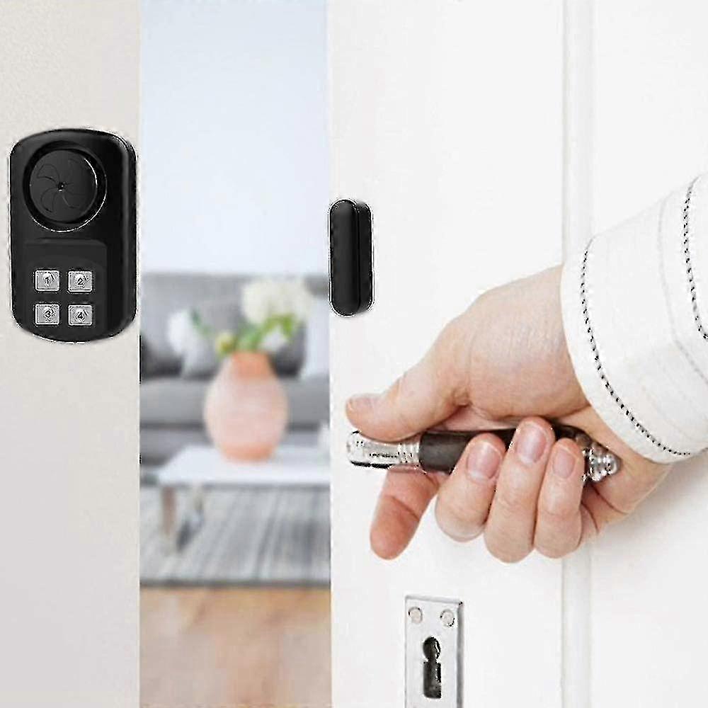 Wireless door window alarm home anti-intrusion anti-theft waterproof ip67 140 db