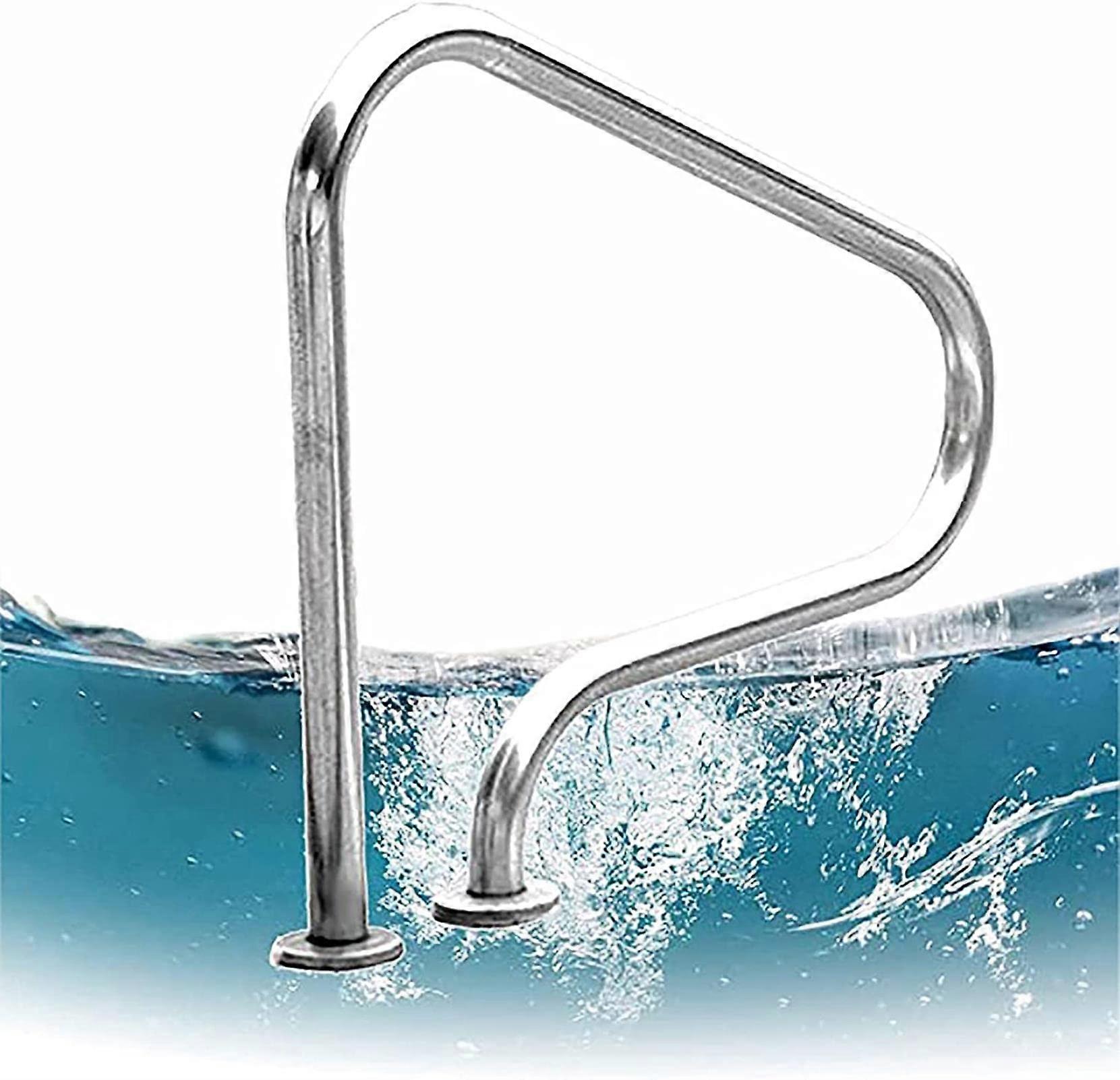 Safety handrail for pools, stainless steel 304 pool railing with quickmount base