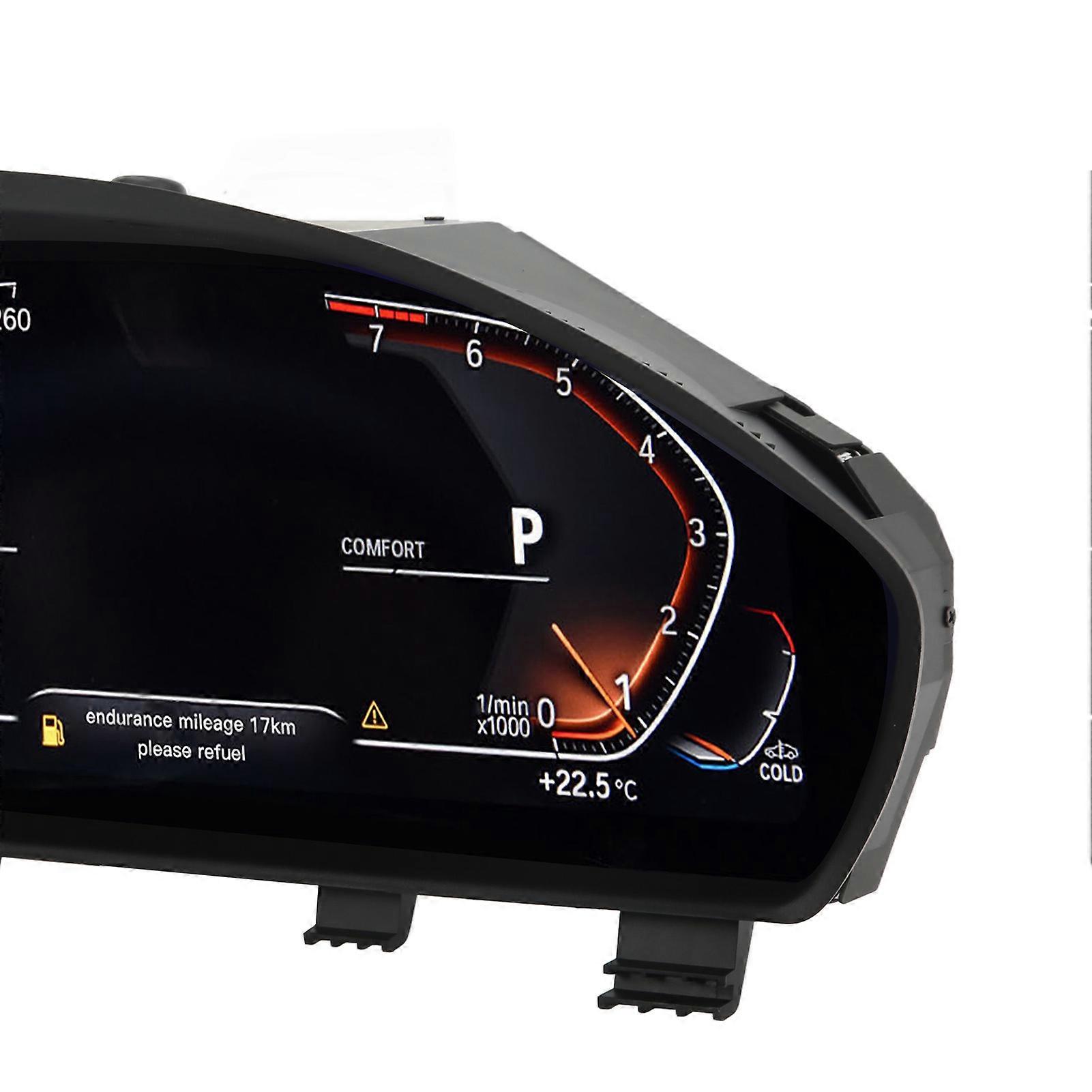 12.3in Car Digital Cluster Instrument LCD Dashboard Speedmeters Display Instrument Monitor for F20 F52 F22 X1 F48 F49 X2 F39