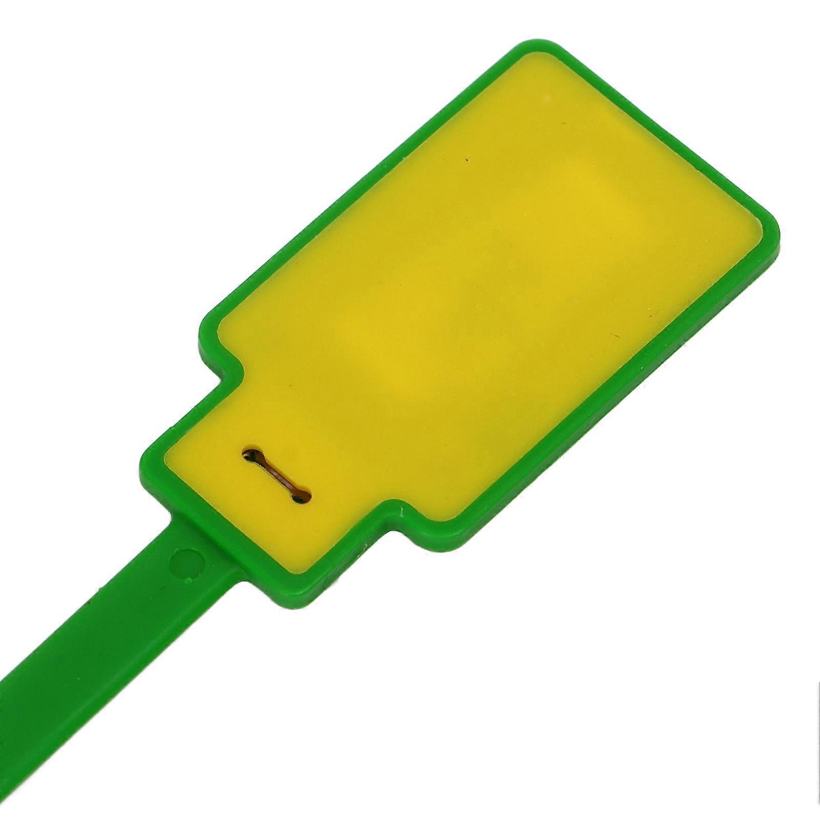 50Pcs RFID Tie Tag Anti Theft 915MHz PP Strong Sealing Tie Label for Clothes Cable Luggage