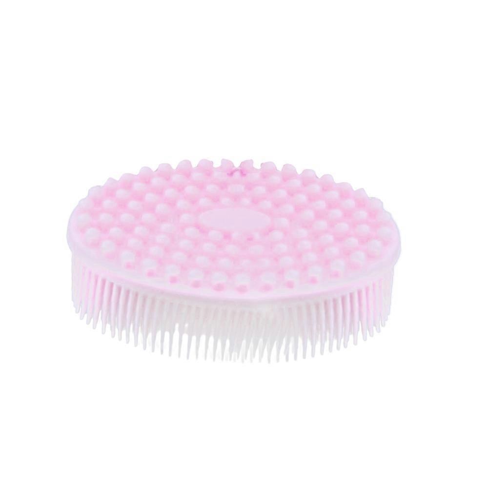 Silicone Shower Brush for Exfoliation and Skin Health, Ergonomic Design with Dense Spikes for Bath Cleaning and Massage, All Skin Types