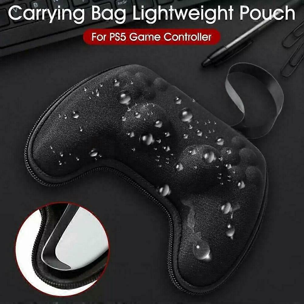 EVA Carrying Case Game Controller Holder Heavy Duty Protective Cover Hard Shell Compatible for PS5 Controller