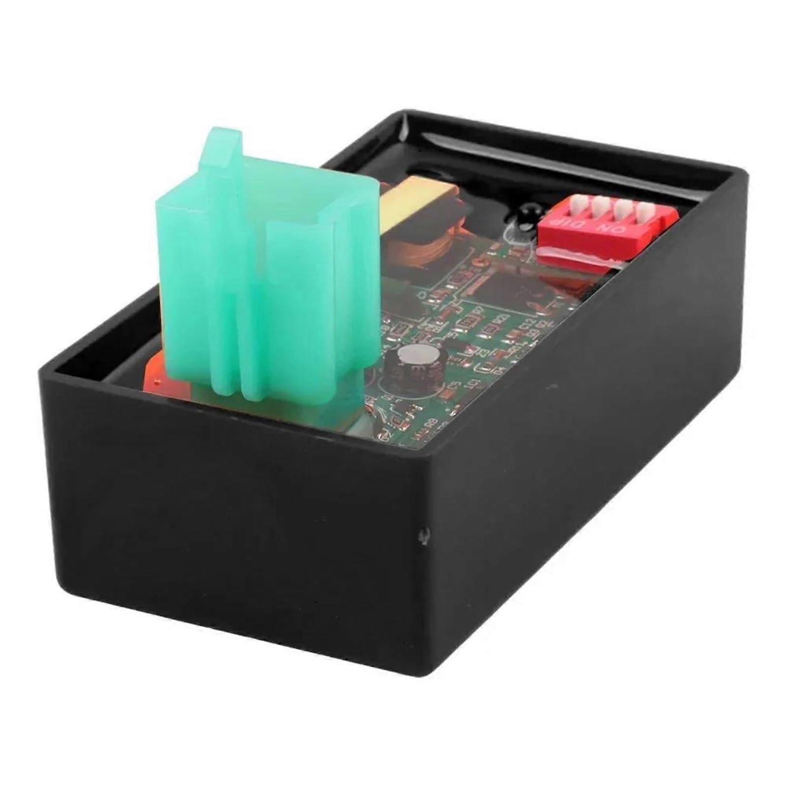 Encendido Motocicleta DC CDI Box 4 Pin For BIZ100 SUPER100 XY50-Q WEB100 POP100 With Speed Limitation 4000-12000 Statorspule Black