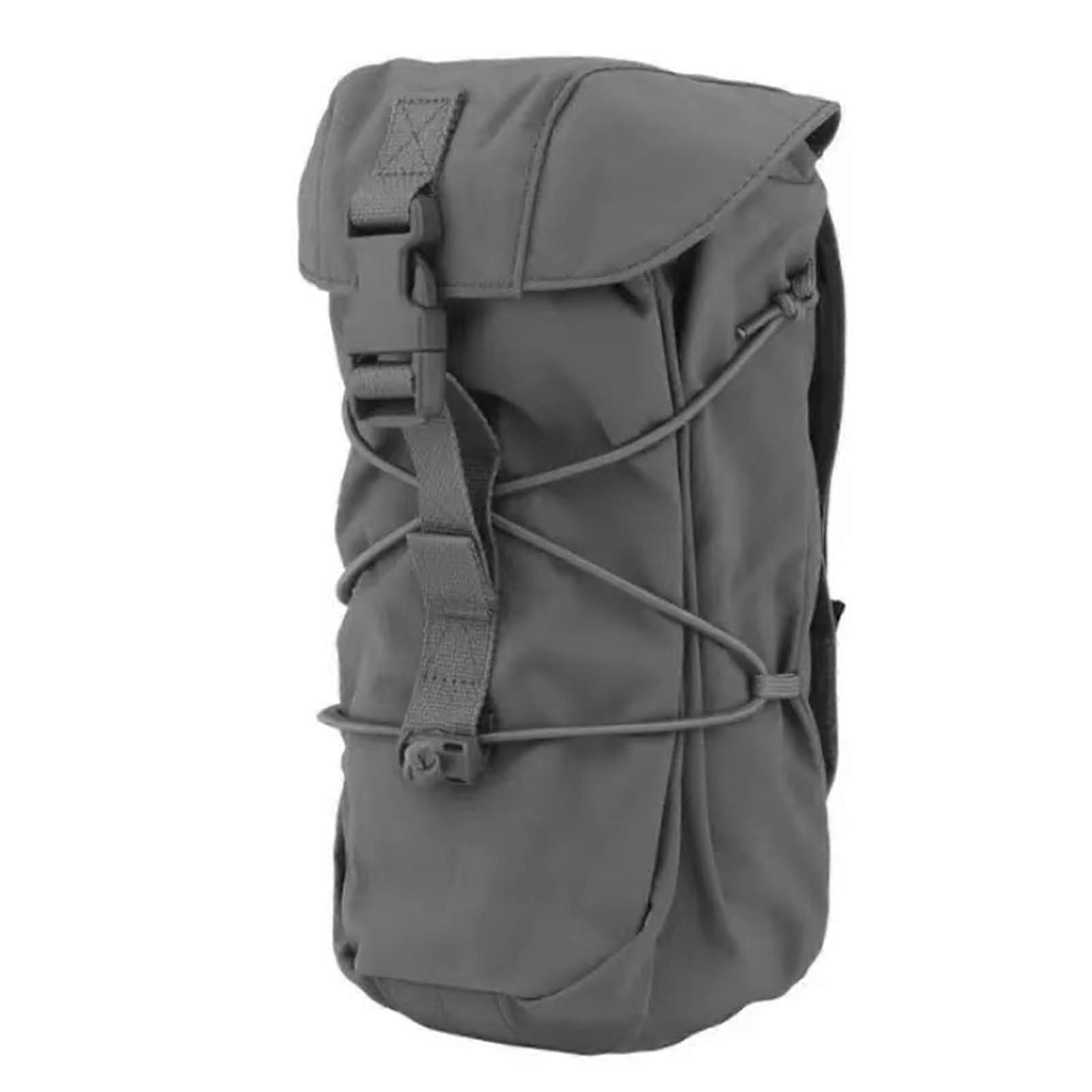 Tactical Molle EDC Utility Drawstring Pouch Airsoft Compatible Bag for Molle System and Belt Use