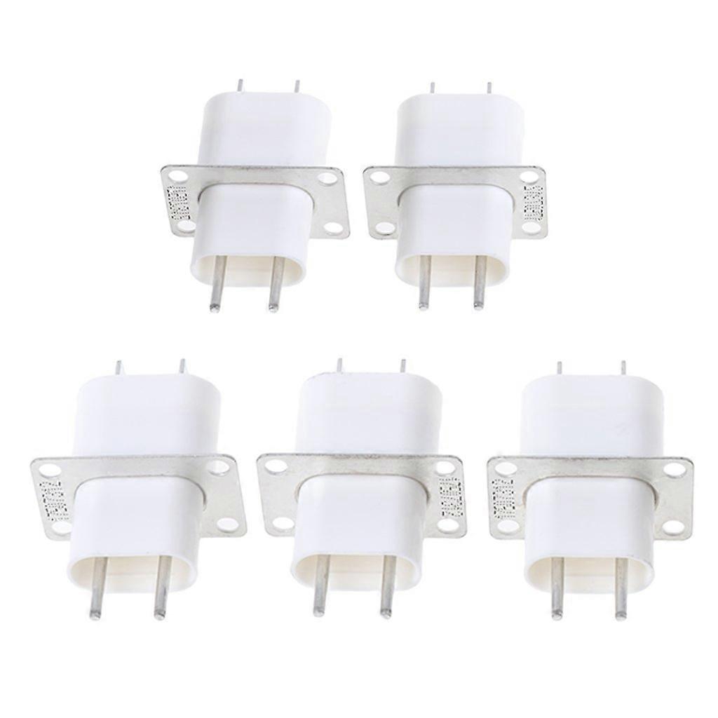 5pcs Electronic Microwave Oven Magnetron 4 Filament Pin Sockets Home Ref: 2964