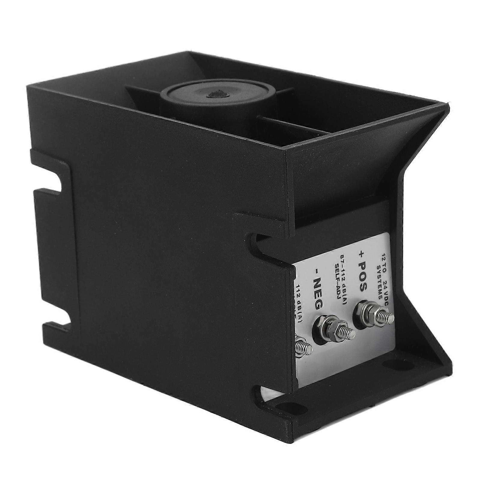 112DB 30W Reverse Back Up Warning Powerful Buzzer Horn Reverse Warning for Truck Trailer Mechanical Engineering Car 