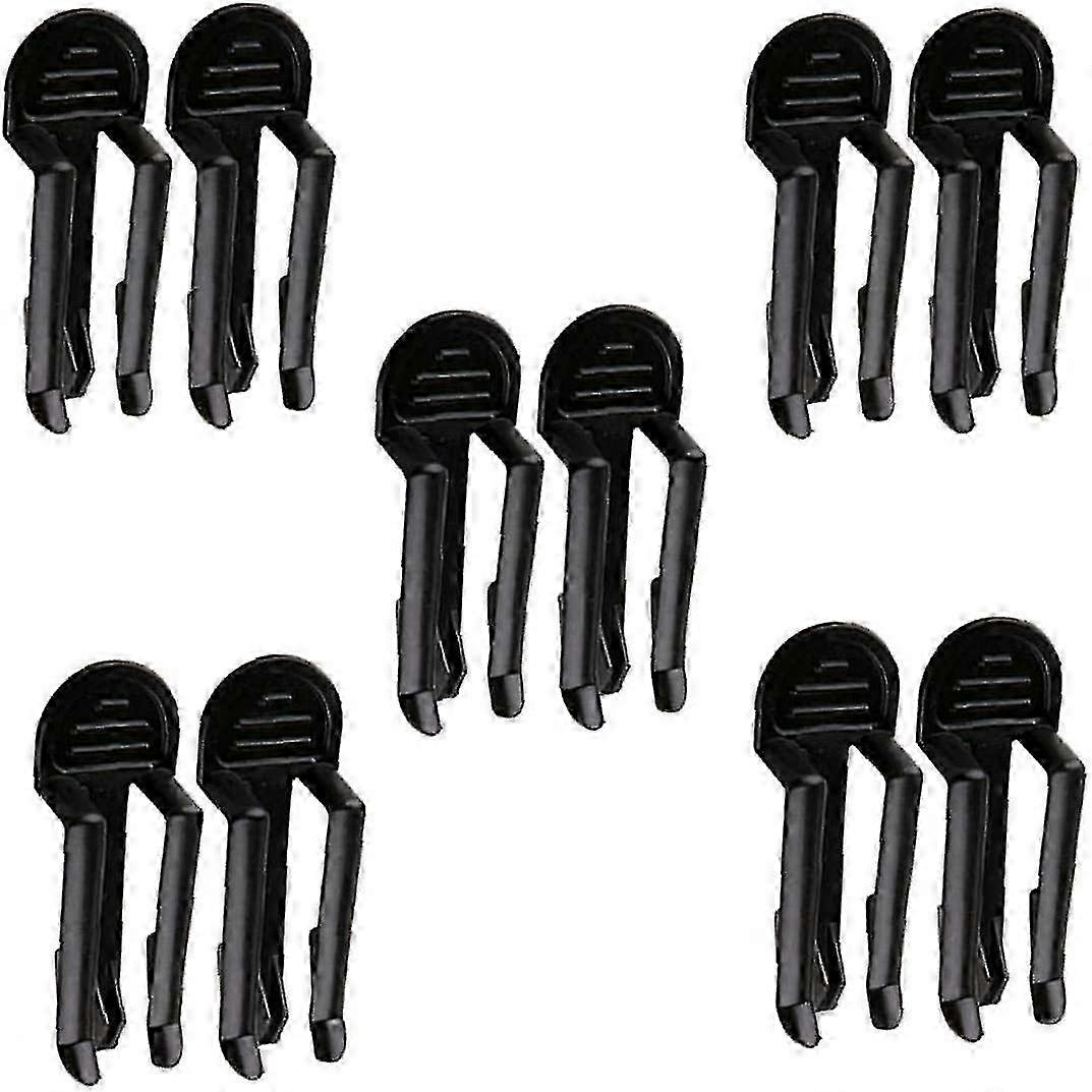 ZENGO Convenient Trash Can Clip Plastic Garbage Bag Shopping Bag Fixed Bin Garbage Holder Clip For Household Products 5pairs