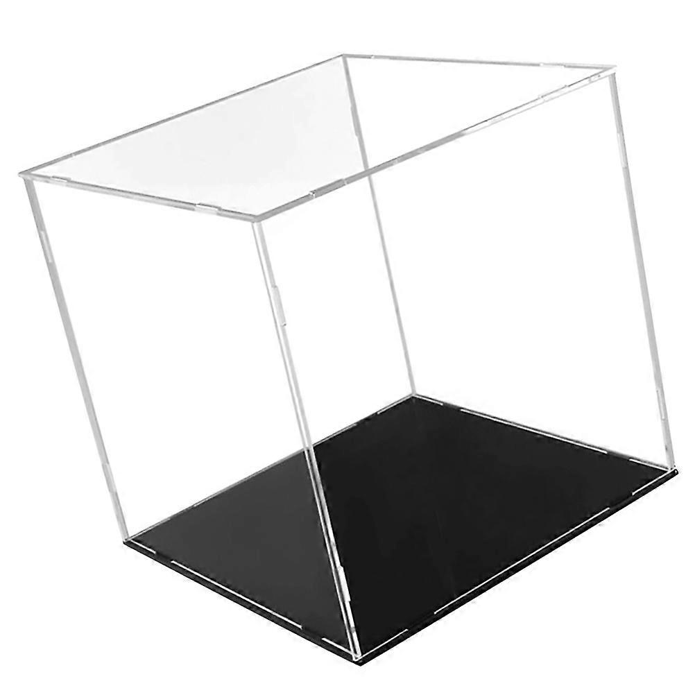 Rugby Display Box Trofee Display Case Voor Atleten Transparant 7,9×7,9×7,9 inch Acryl Display 1 stuks