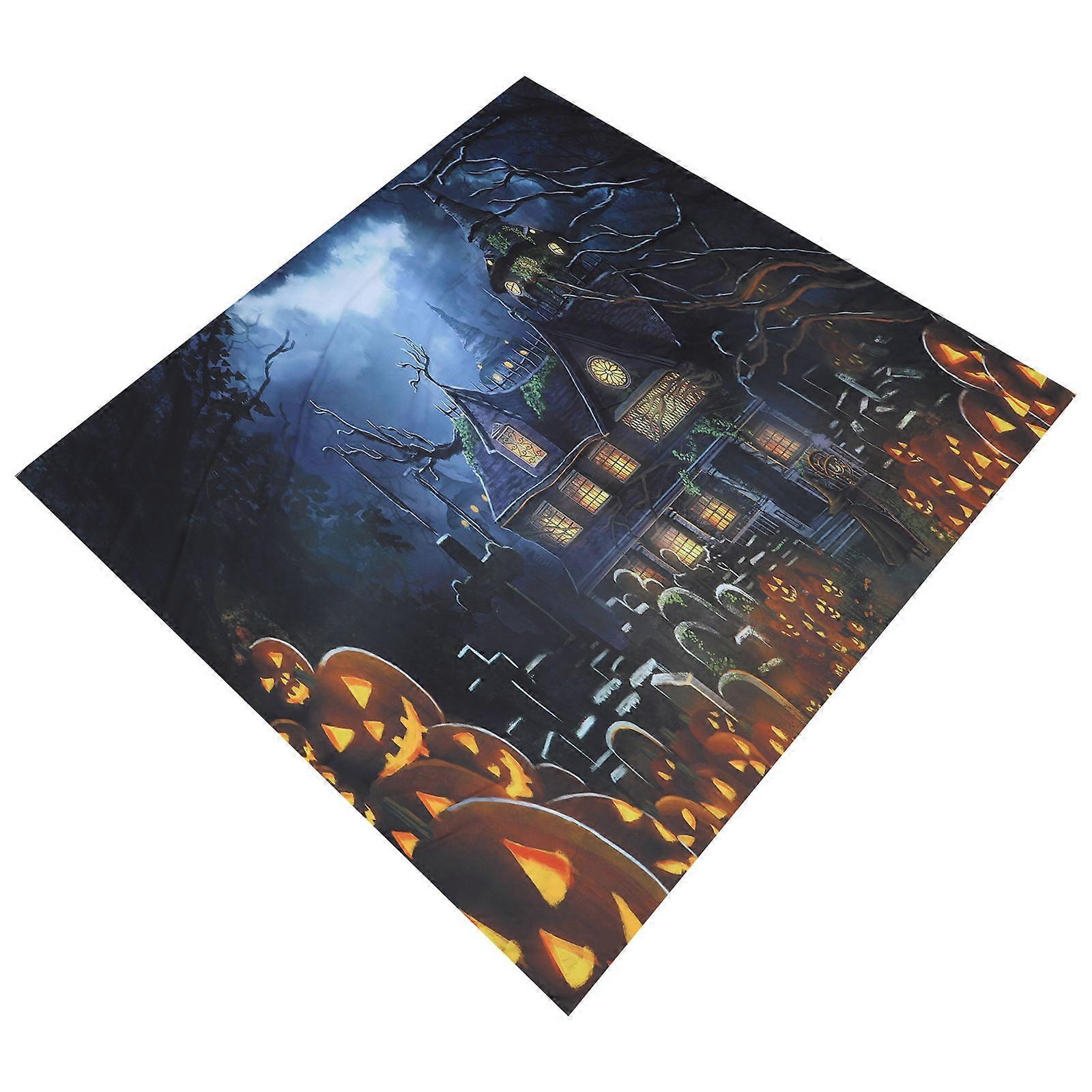 Castle Photo Booth Decoration Art Photos Professional Video Studio Use Rectangle Halloween Theme 150.00X140.00CM Polyester 1Pack