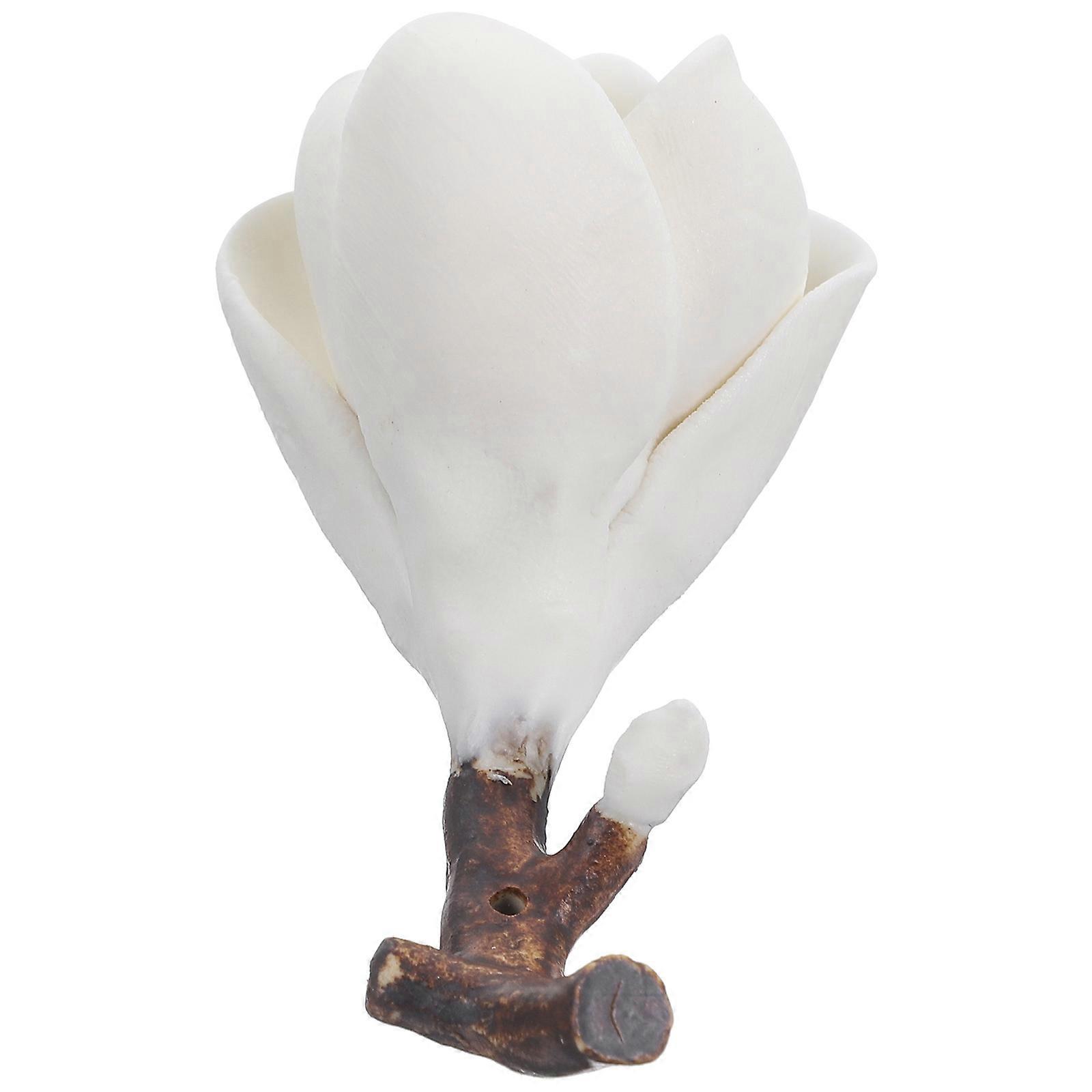 Magnolia Shaped Resin Brush Pen Holder for Storage Multi Functional Desk Decor