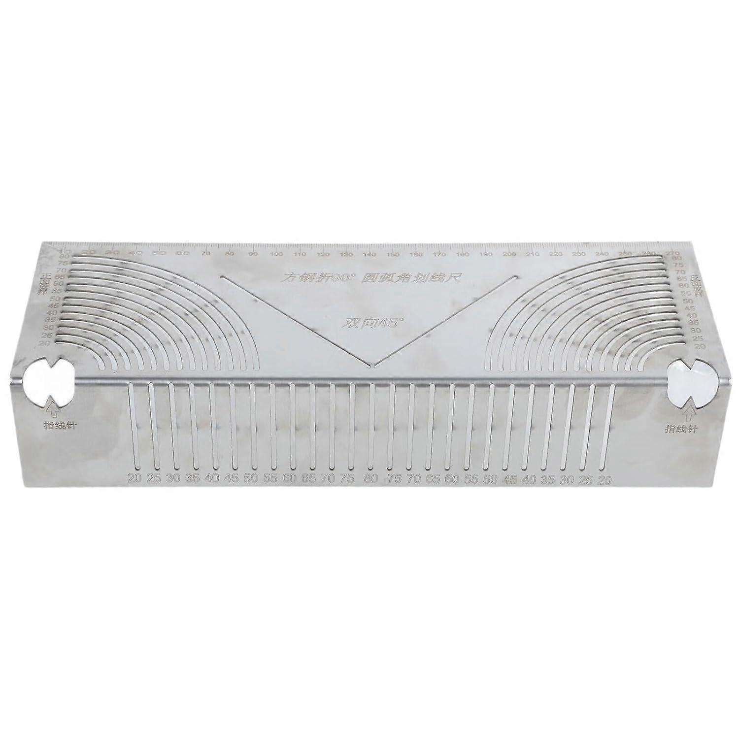Drawing Tool with Rounded Corners, Multifunctional Ruler for Square ...