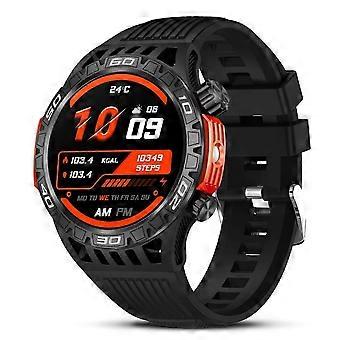 Smart Watch voor mannen Fitness Watch 1.46" HD Touch Screen Fitness Tracker met beantwoorden/bellen, slaapmonitor, stappenteller, 100+ sportmodi, IP67 W