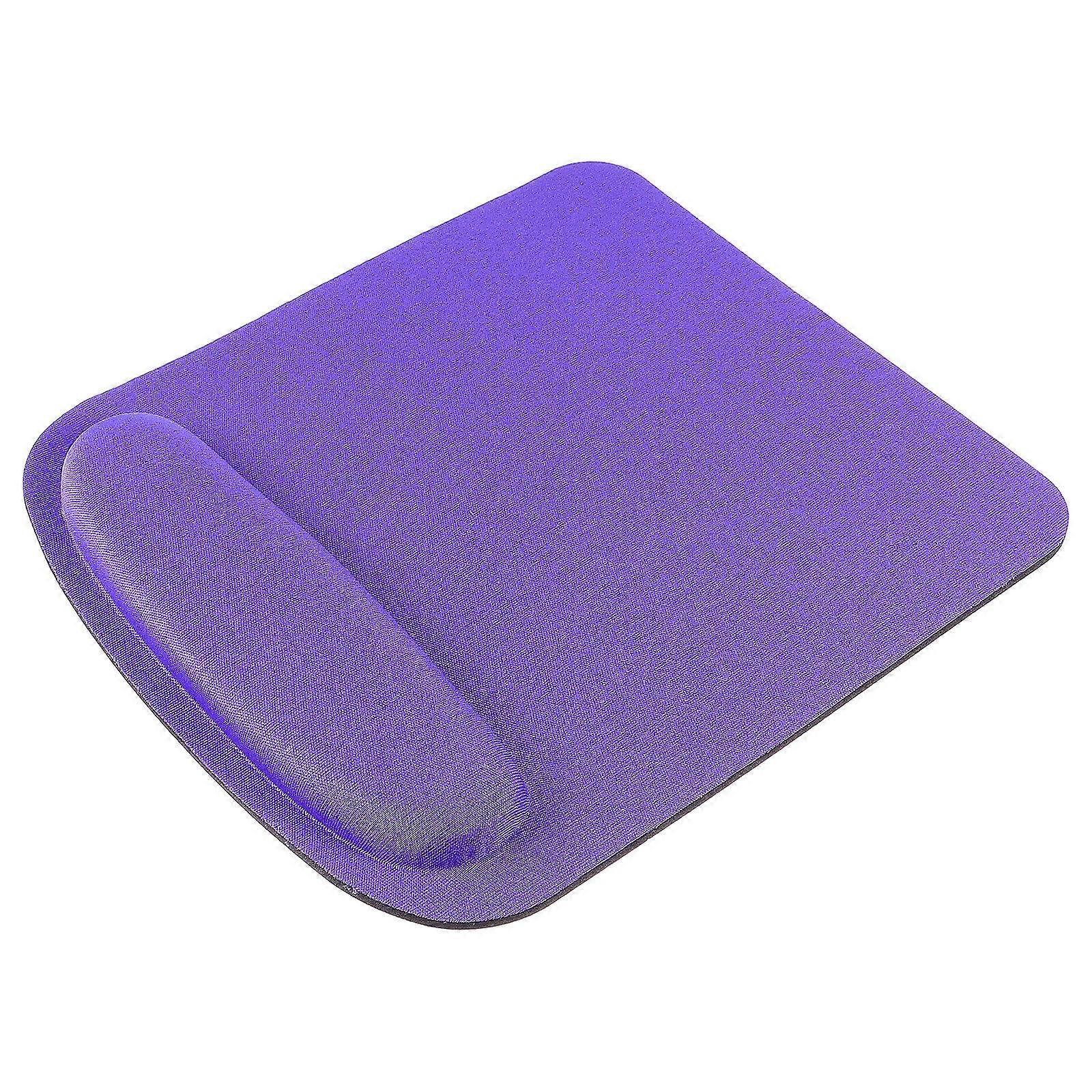 Palm Pad Ergonomic Mousepad Supportive Mouse Pad For Home Use Purple 23x21cm Wrist Support 1Pcs