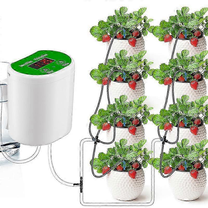 2025 Automatic Watering System with Filter 8 Droparrow USB Power Automatic Drip Irrigation Kit