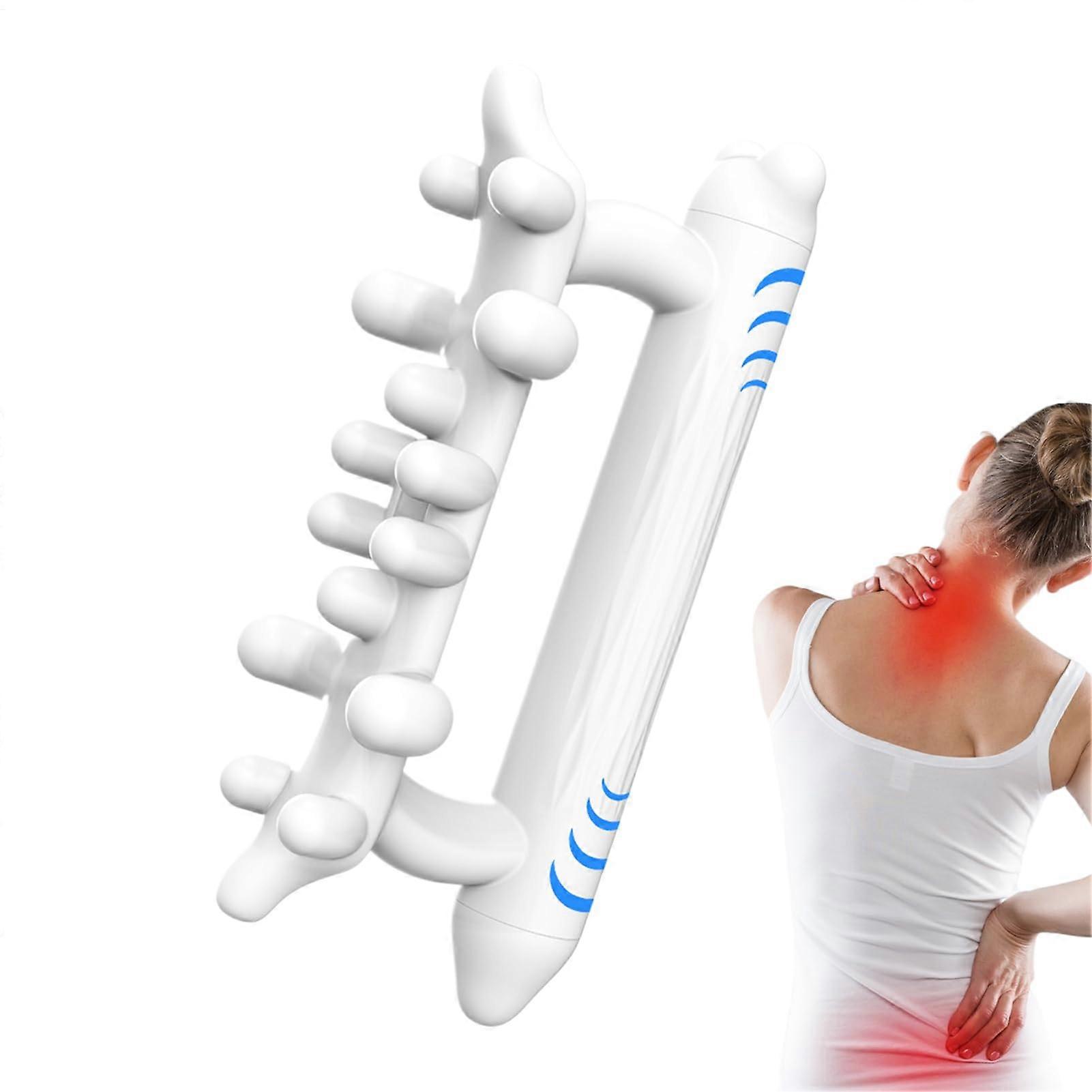 Fascia Massager - Manual Meridian Comb with Non-Slip Grip for Deep Tissue Massage, Reduces Cellulite and Muscle Knots, Ideal for Neck
