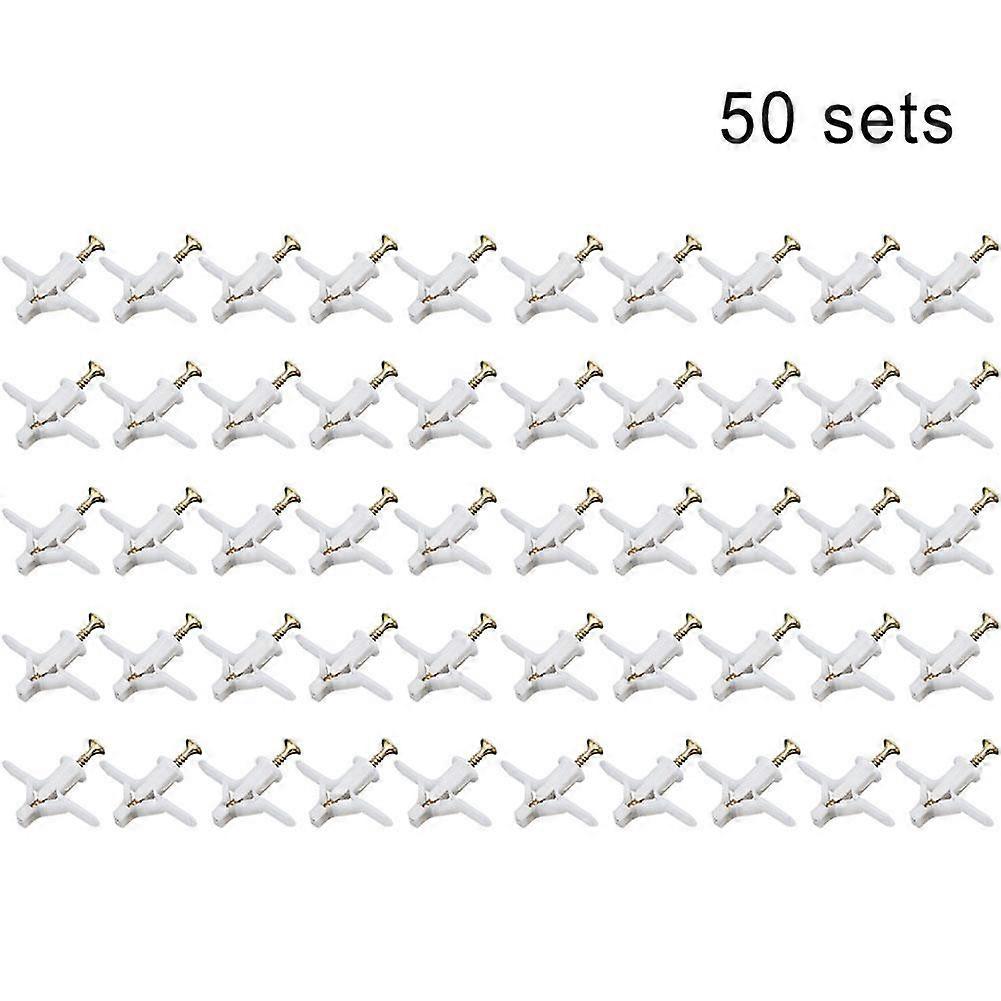 Expansion Plug Screws Tightened 50 Sets Butterfly Shape