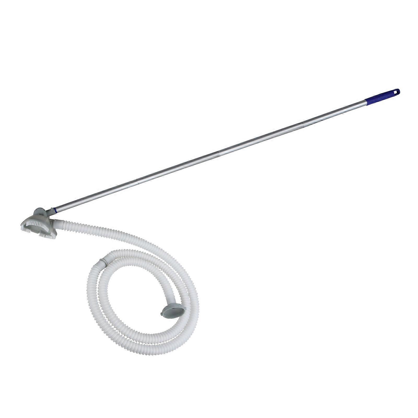 Powerful Swimming Pool Vacuum Attachments with Telescopic Rod and Hose for Effective Bottom Scrubbing Multicolor