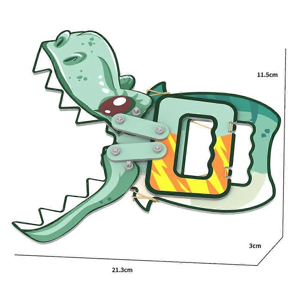 1 Set Dinosaur Grabber Toy: DIY Craft Robot Dinosaur Kit Stem Educational Toy Build Your Own Mechanical Animal For Kid Party Favors