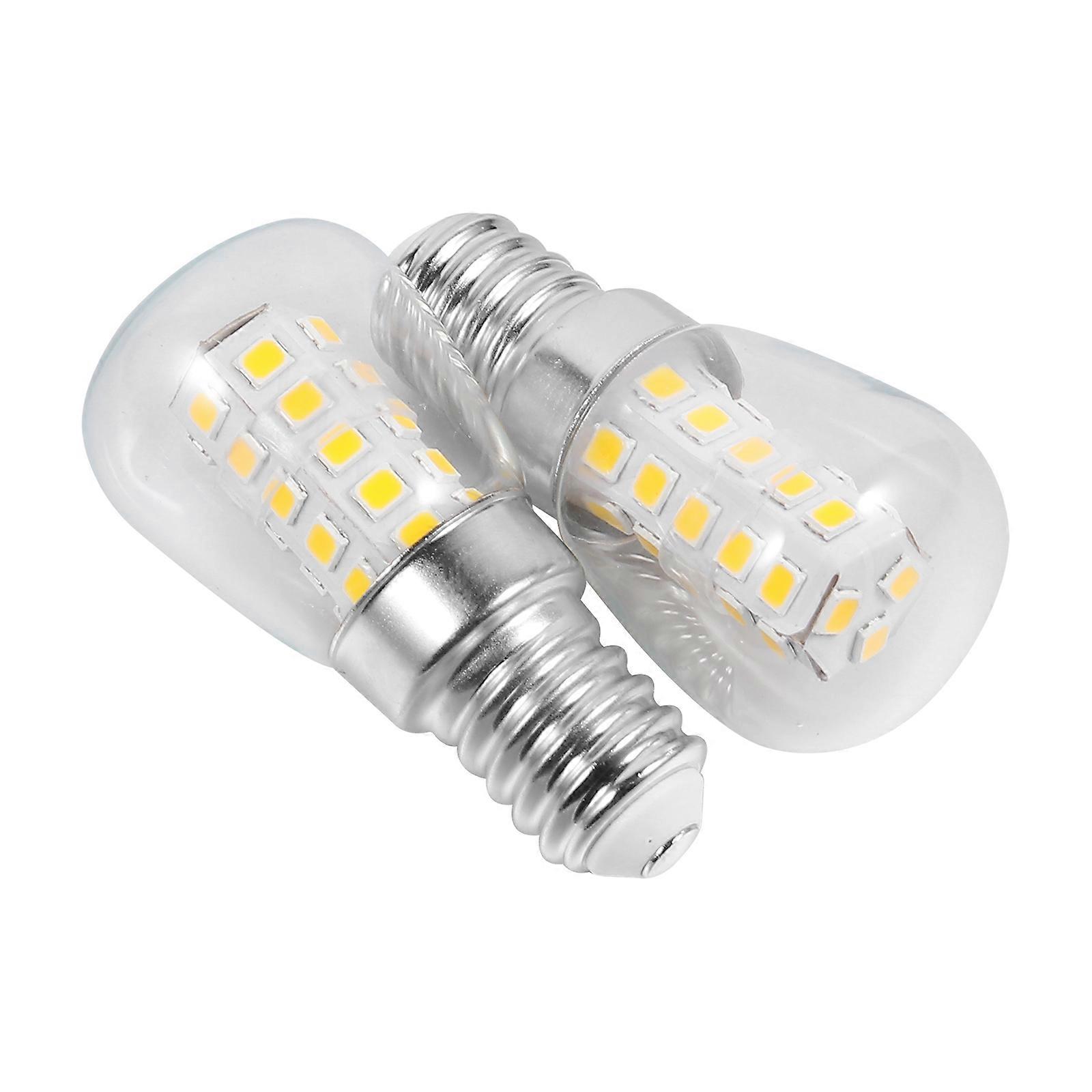 Refrigerator Light Bulbs Ceramic Replacement Fridge Light Bulb For Sewing Machine 2Pcs