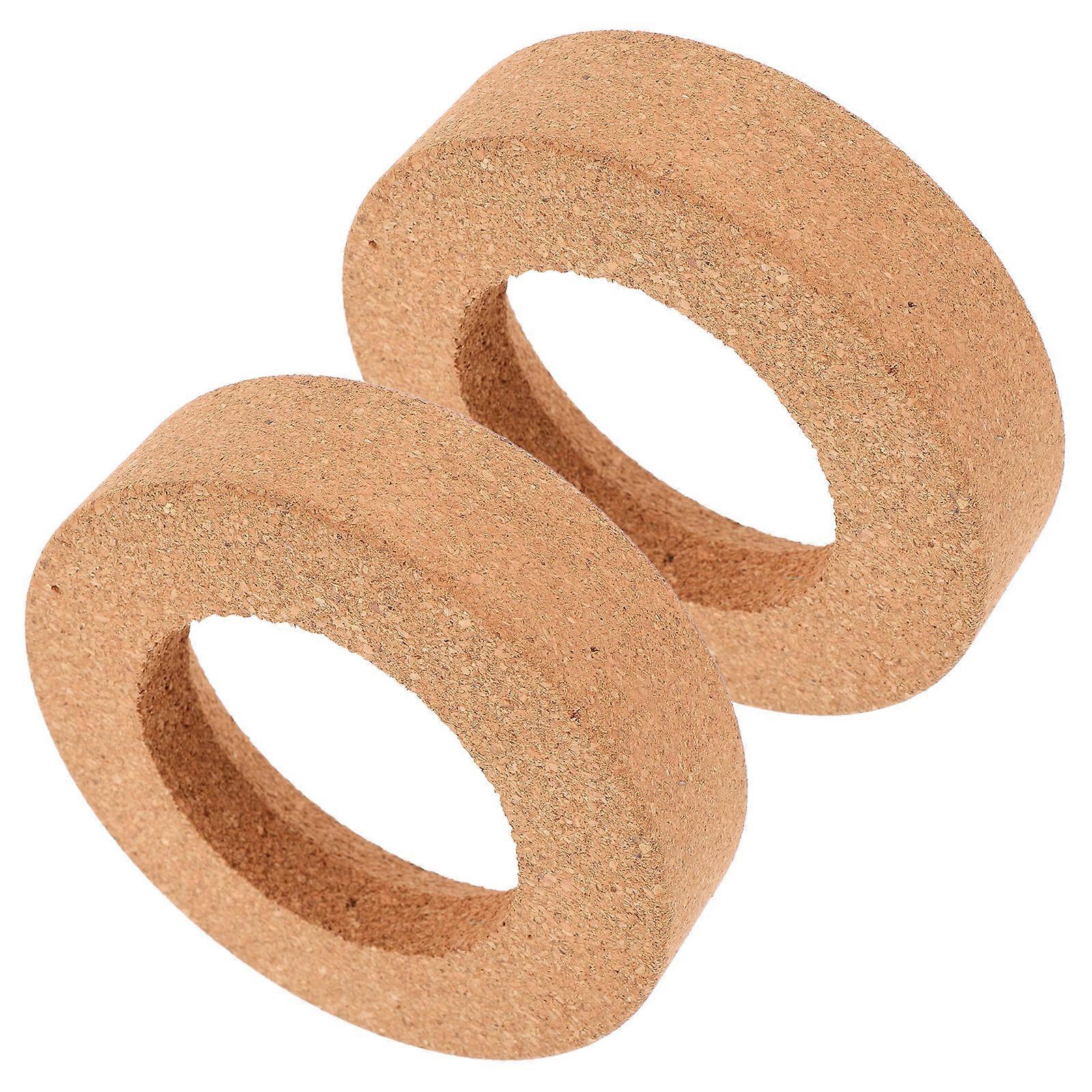 Flask Support Base Cork Rings For Laboratory Use Protection 4.72Inch Diameter Round Bottom Stable Support 2Pcs