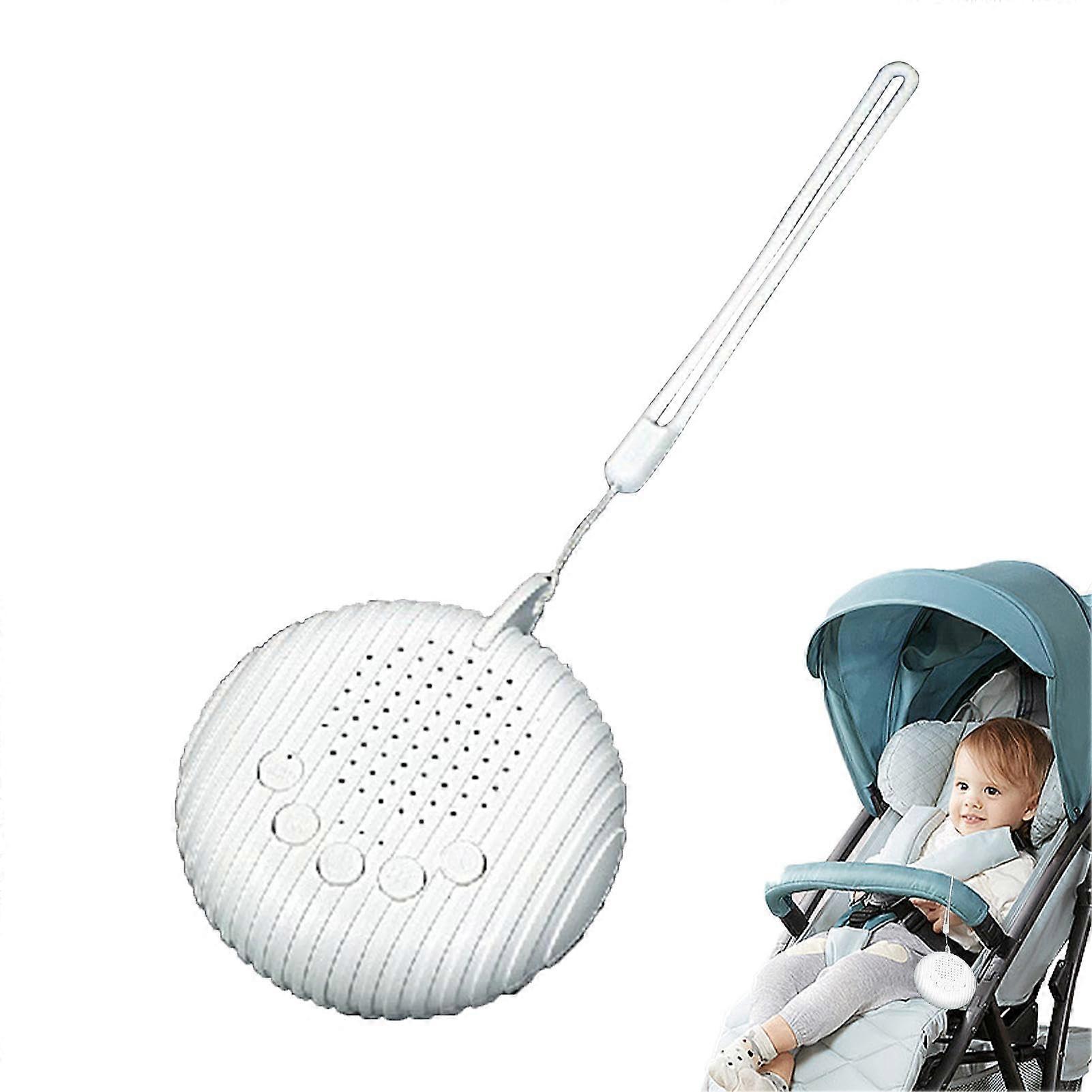White Noise Machine for Babies Portable Rechargeable Sound Machine for Travel Soothing White Noise and Sleep Sounds