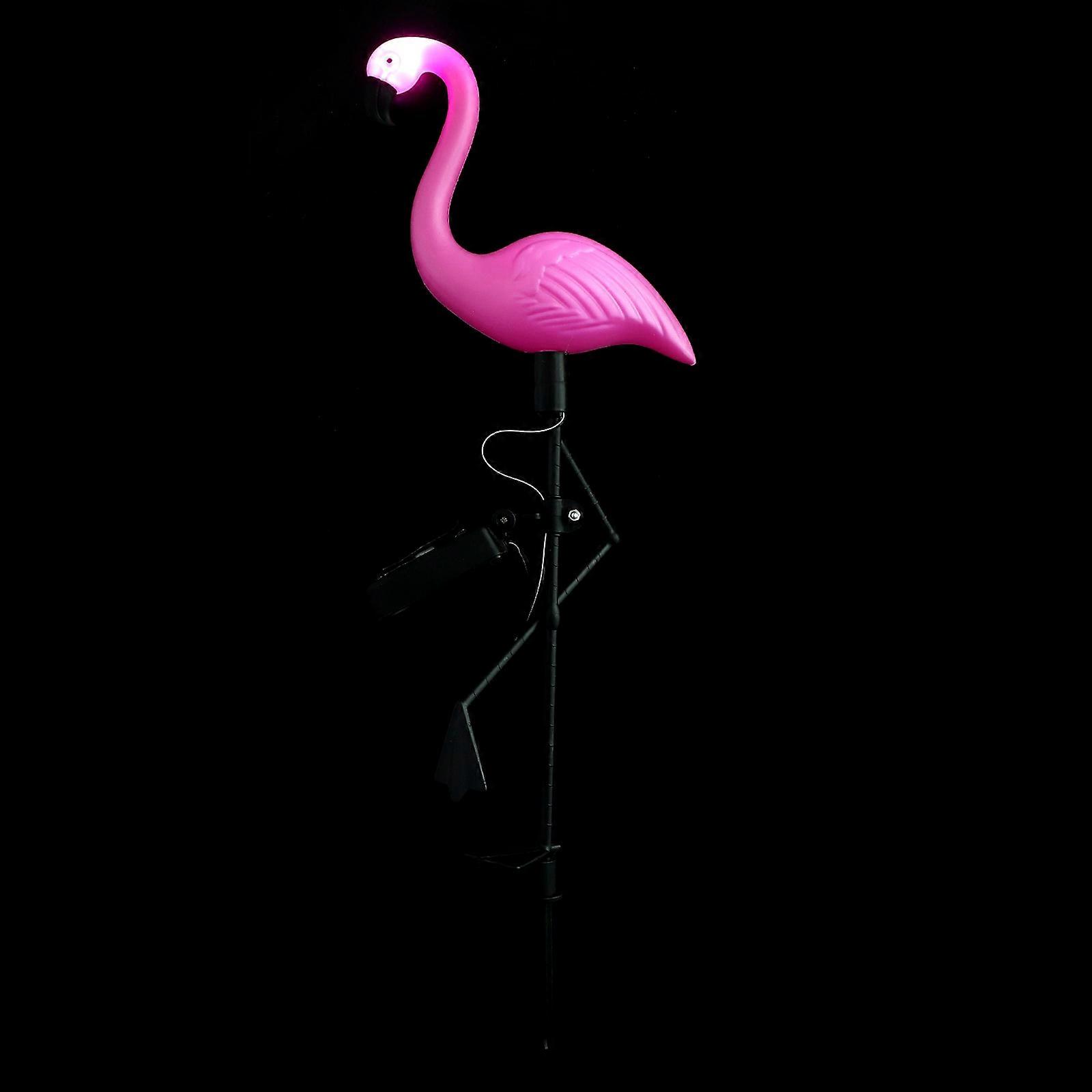 The **Solar LED Flamingo Stake Garden Decorative Light** is a charming and outdoor lighting solution. Here's a detailed breakdown of its features and