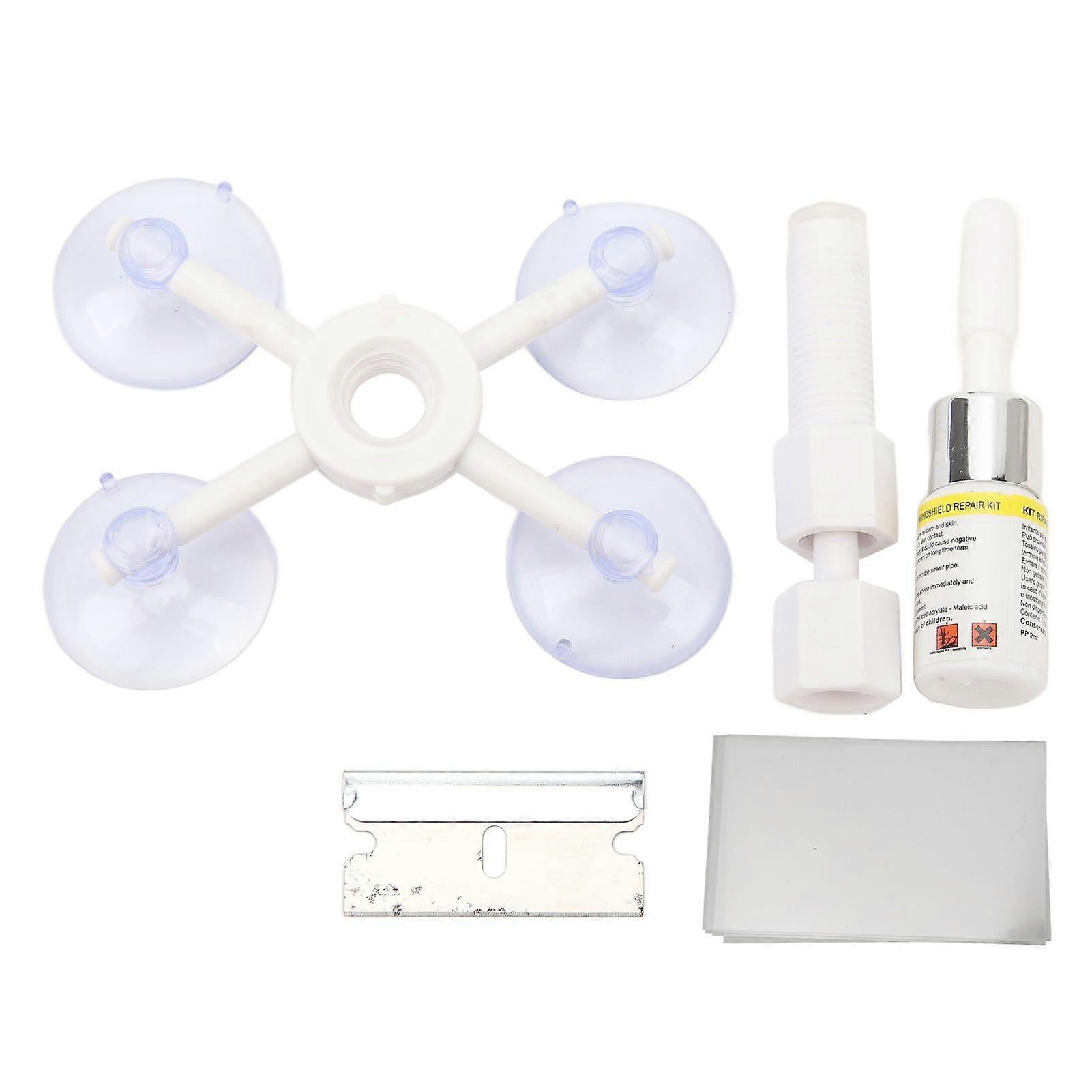 plastic window scratch remover for star shaped cracks