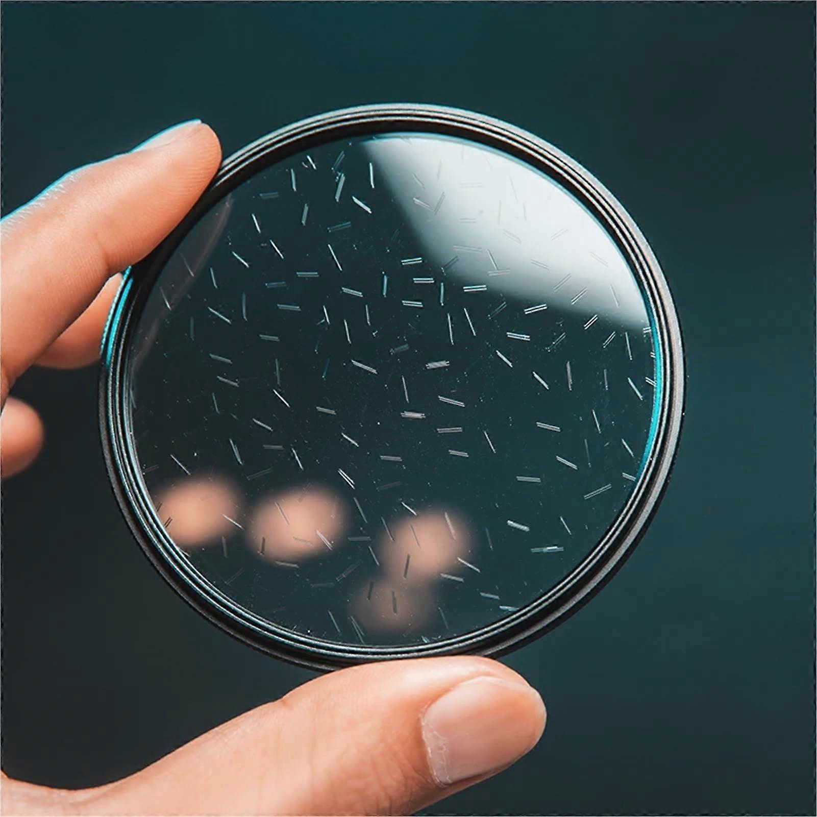 Rainbow Clear Transparent Radiant FX Filter 82mm for Photo and Video Special Effects - Clear Color, High Quality, Compatible